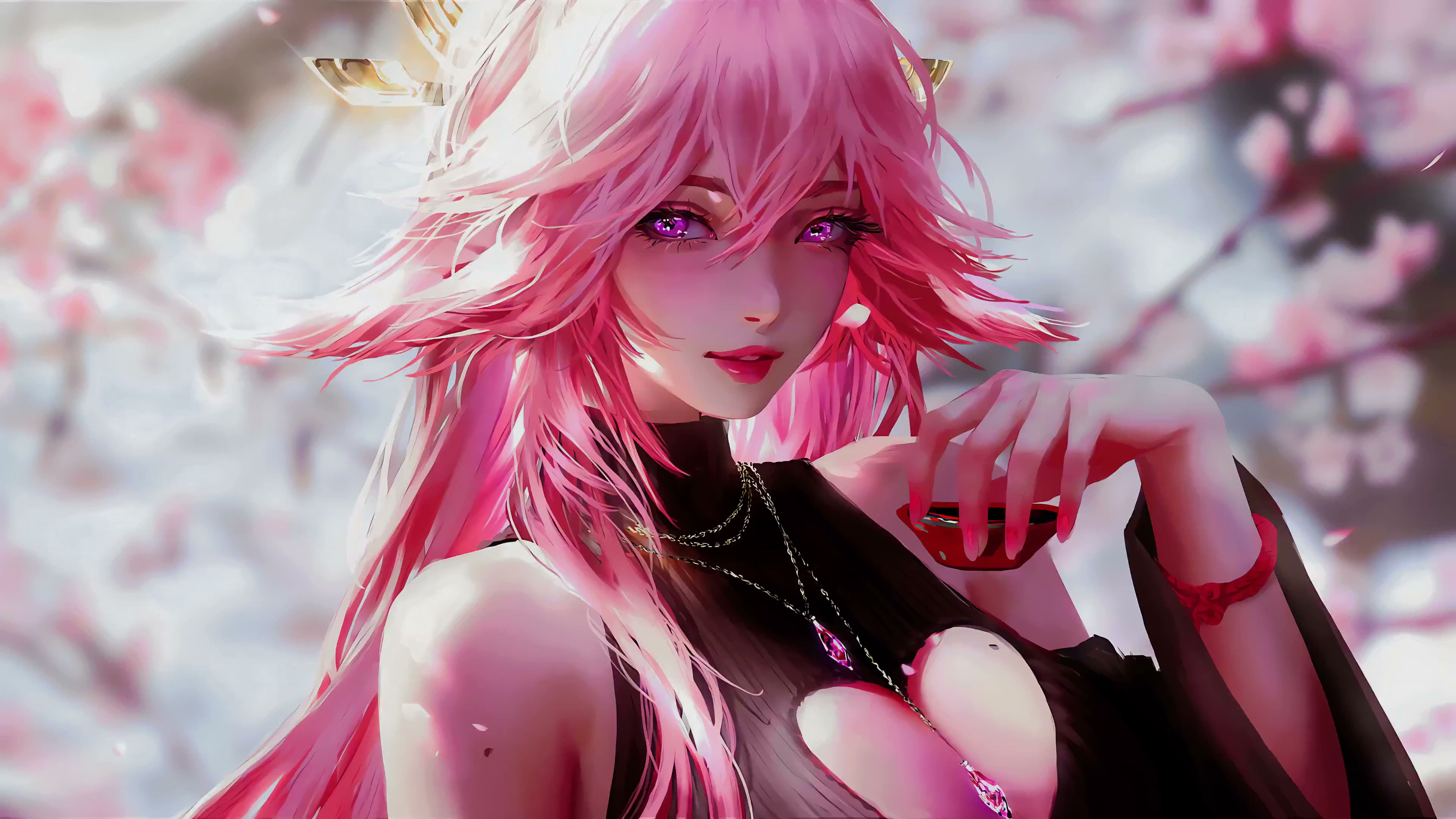 Yae Miko 4K Live Wallpaper