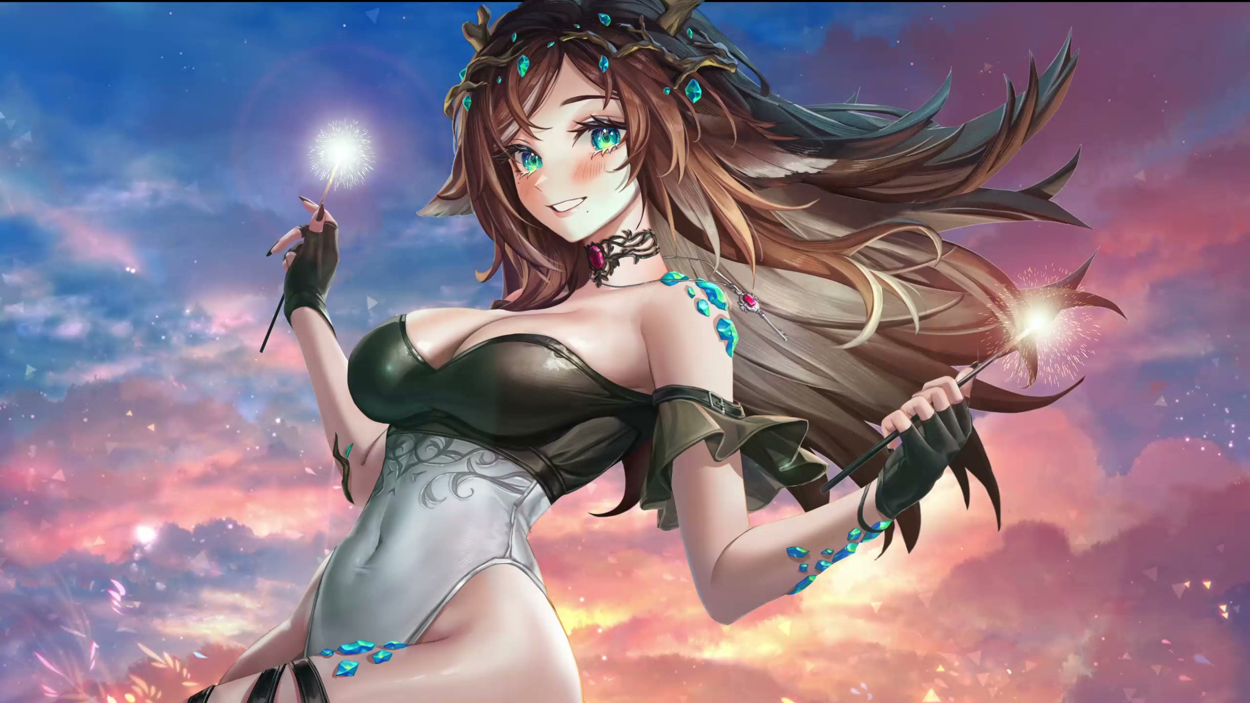 Sugi Aoki 2560x1440 Live Wallpaper