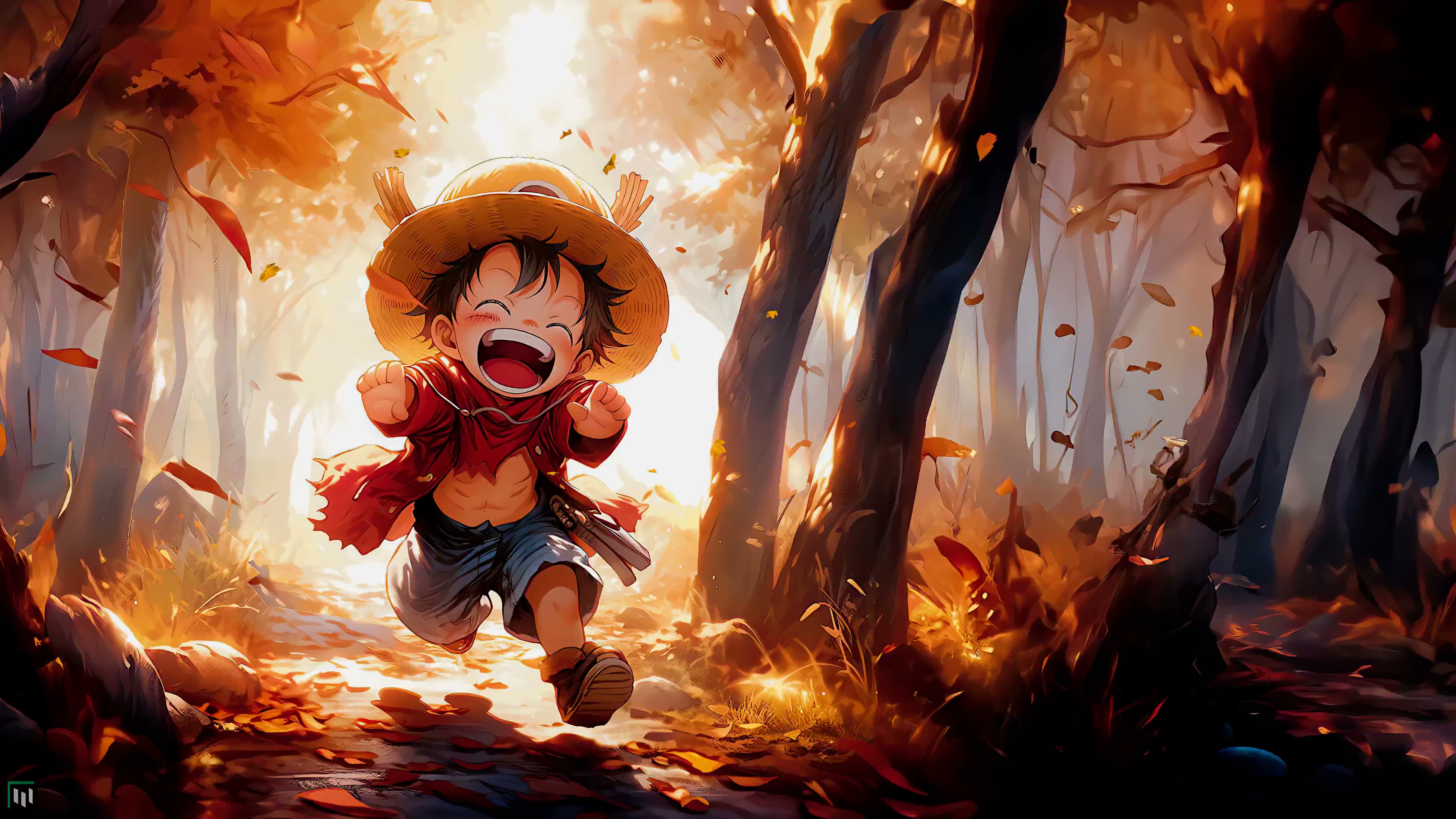 Luffy Kid - One Piece Live Wallpaper
