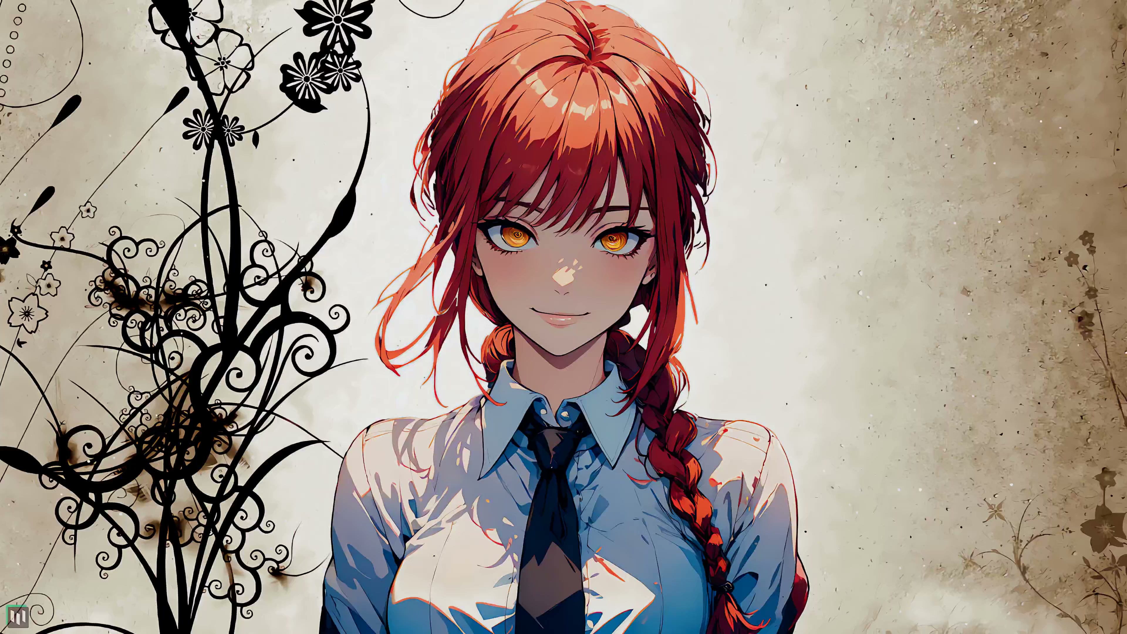 Makima from Chainsaw Man Live Wallpaper