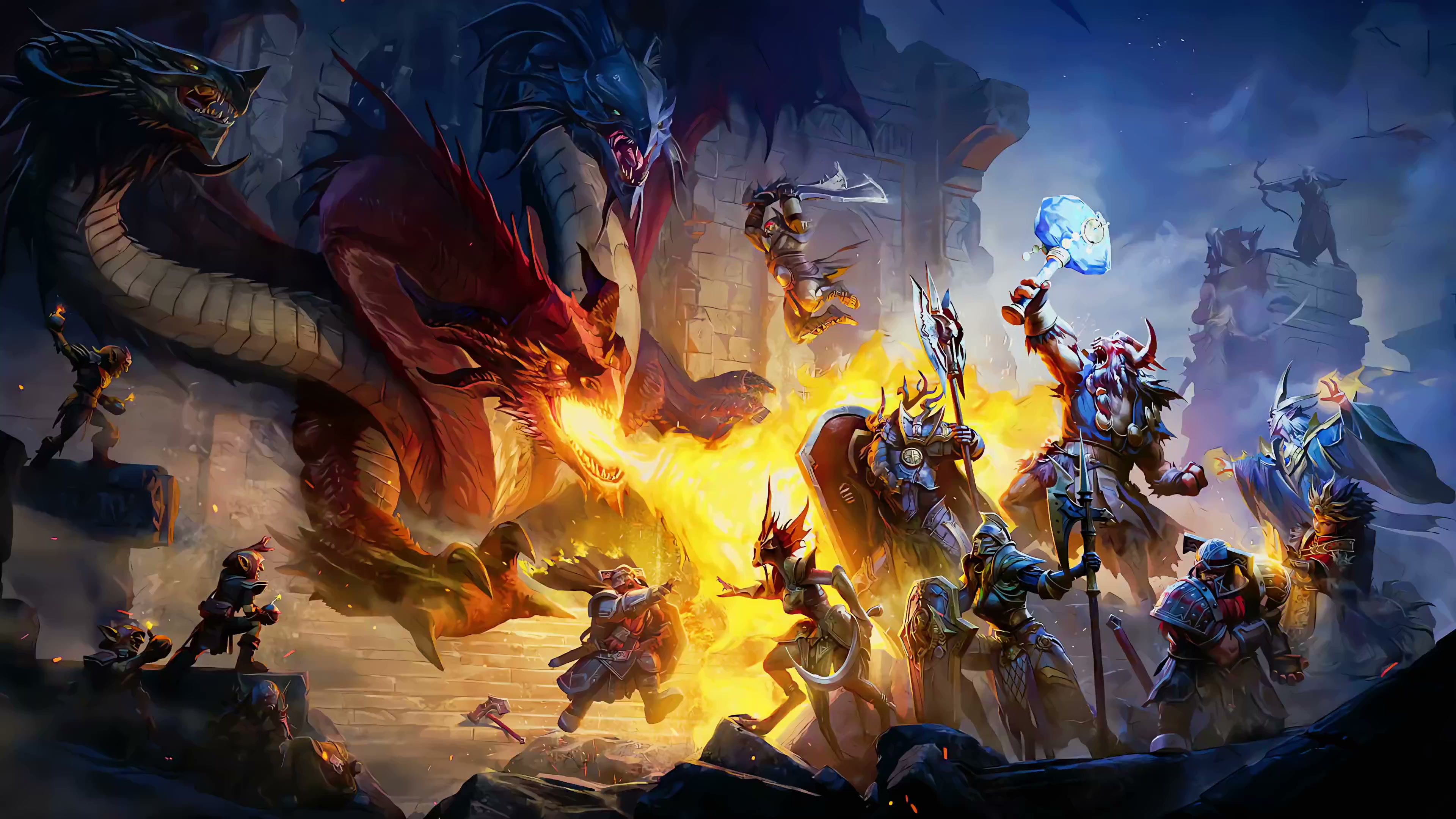 Three-Headed Dragon Live Wallpaper