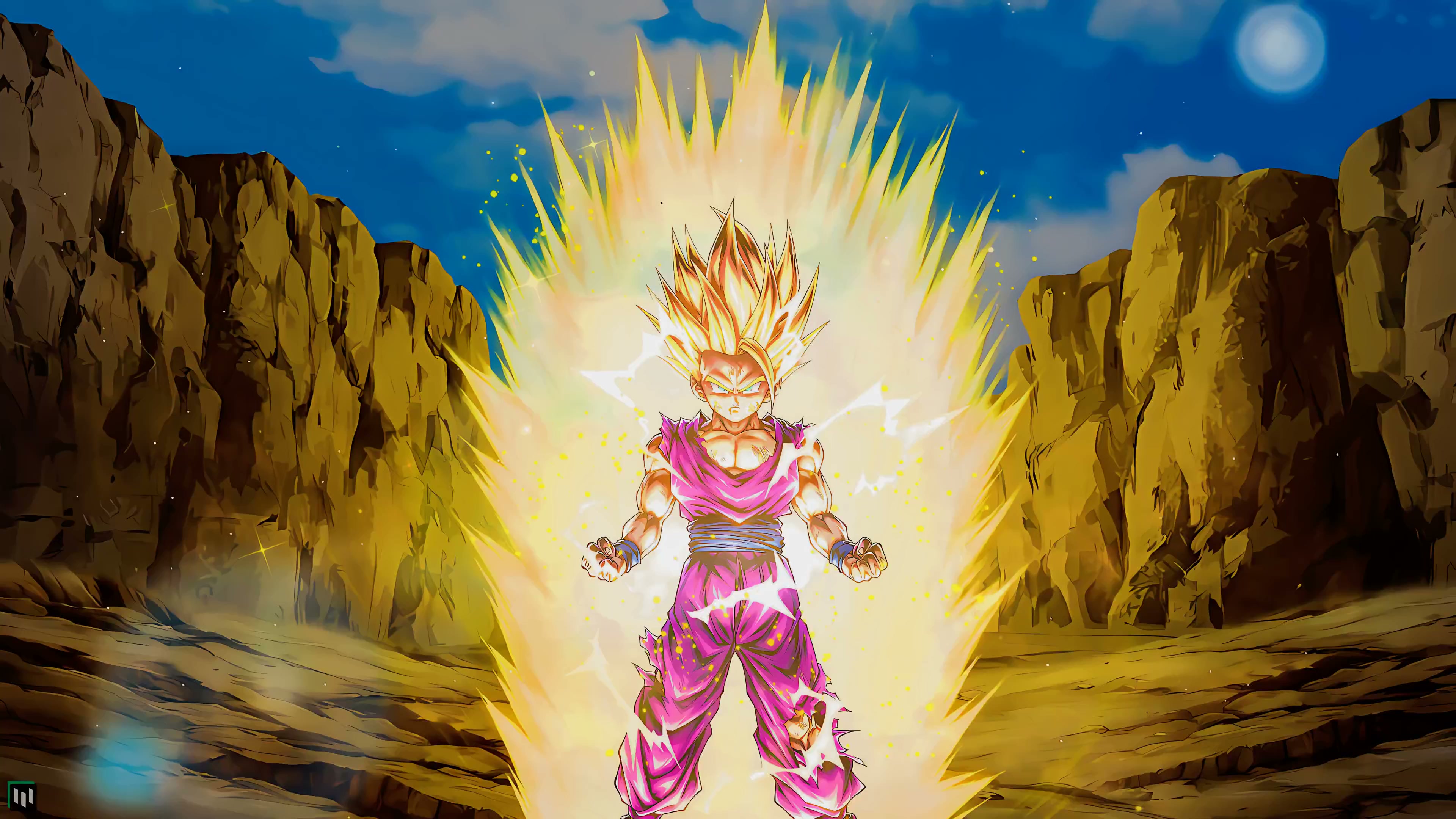 Super Saiyan 2 Son Gohan Live Wallpaper