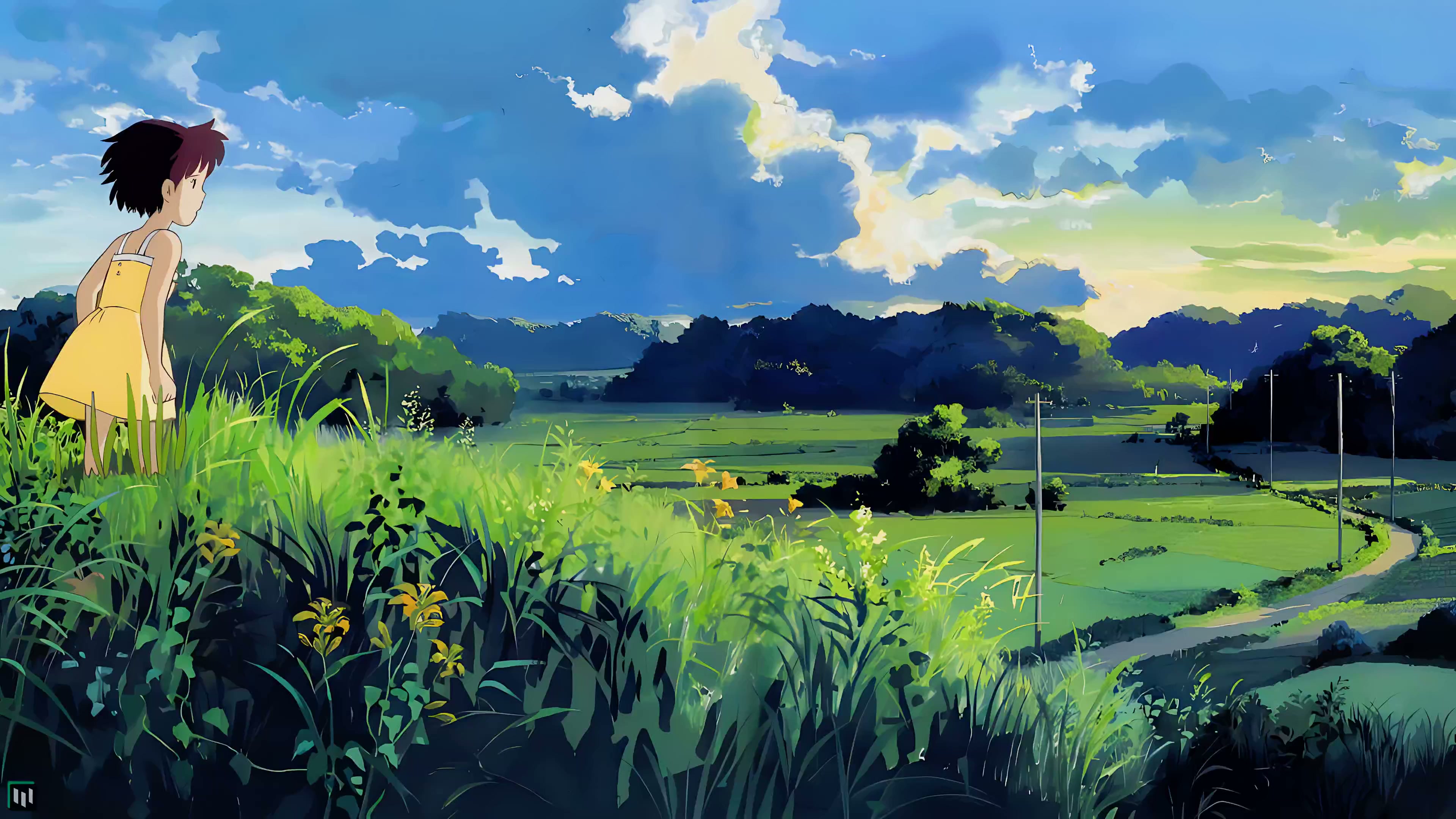 Totoro Landscape Live Wallpaper