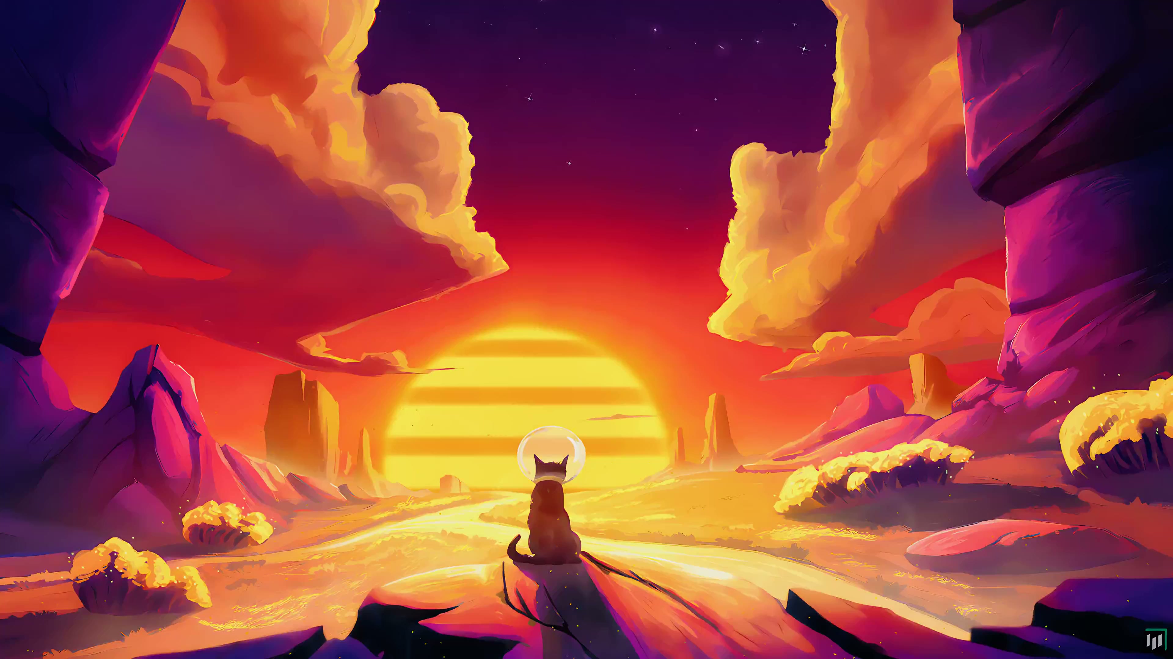 Astrocat Live Wallpaper