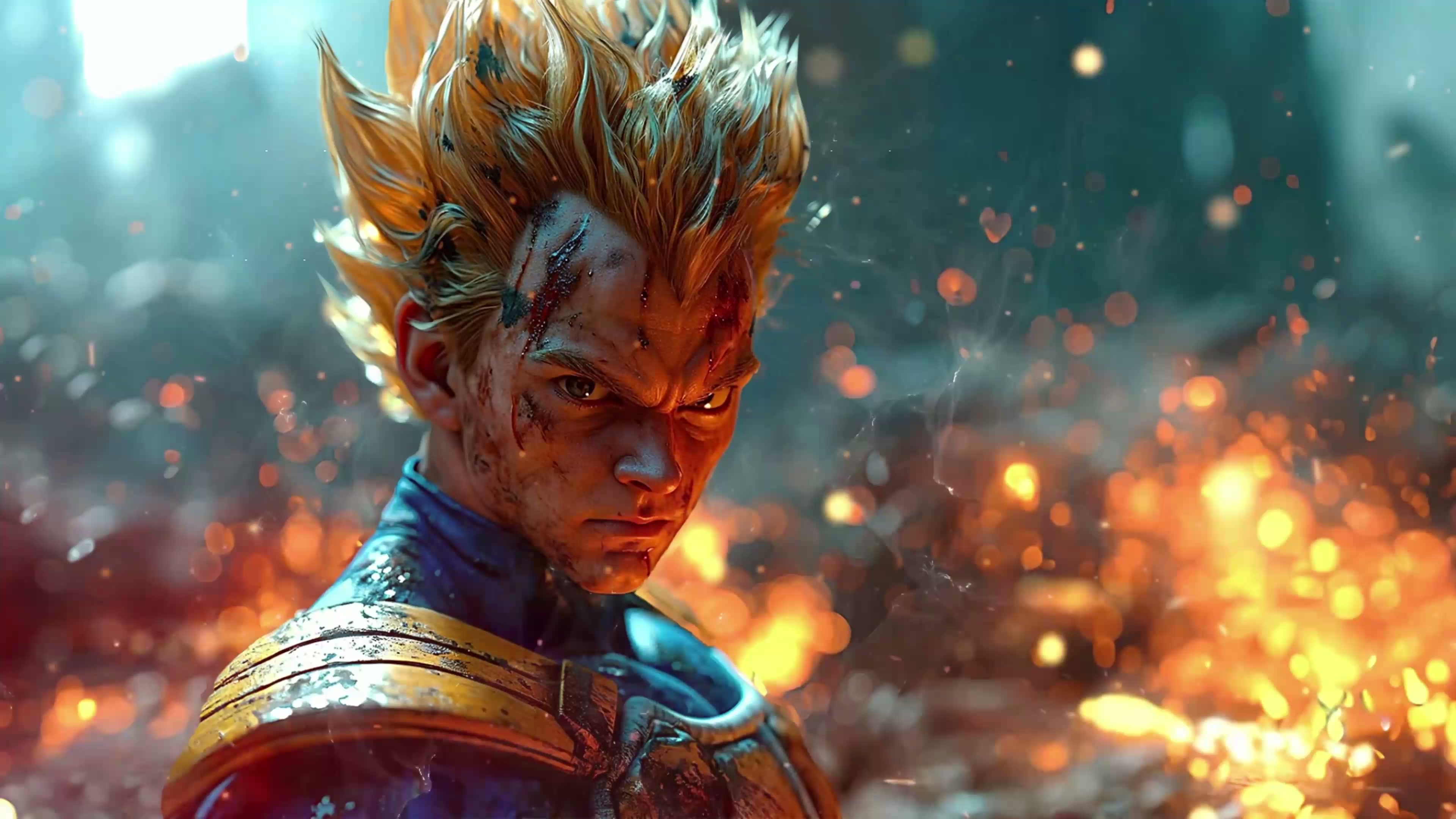 Vegeta Dragon Ball Z by Blooderscrew Live Wallpaper