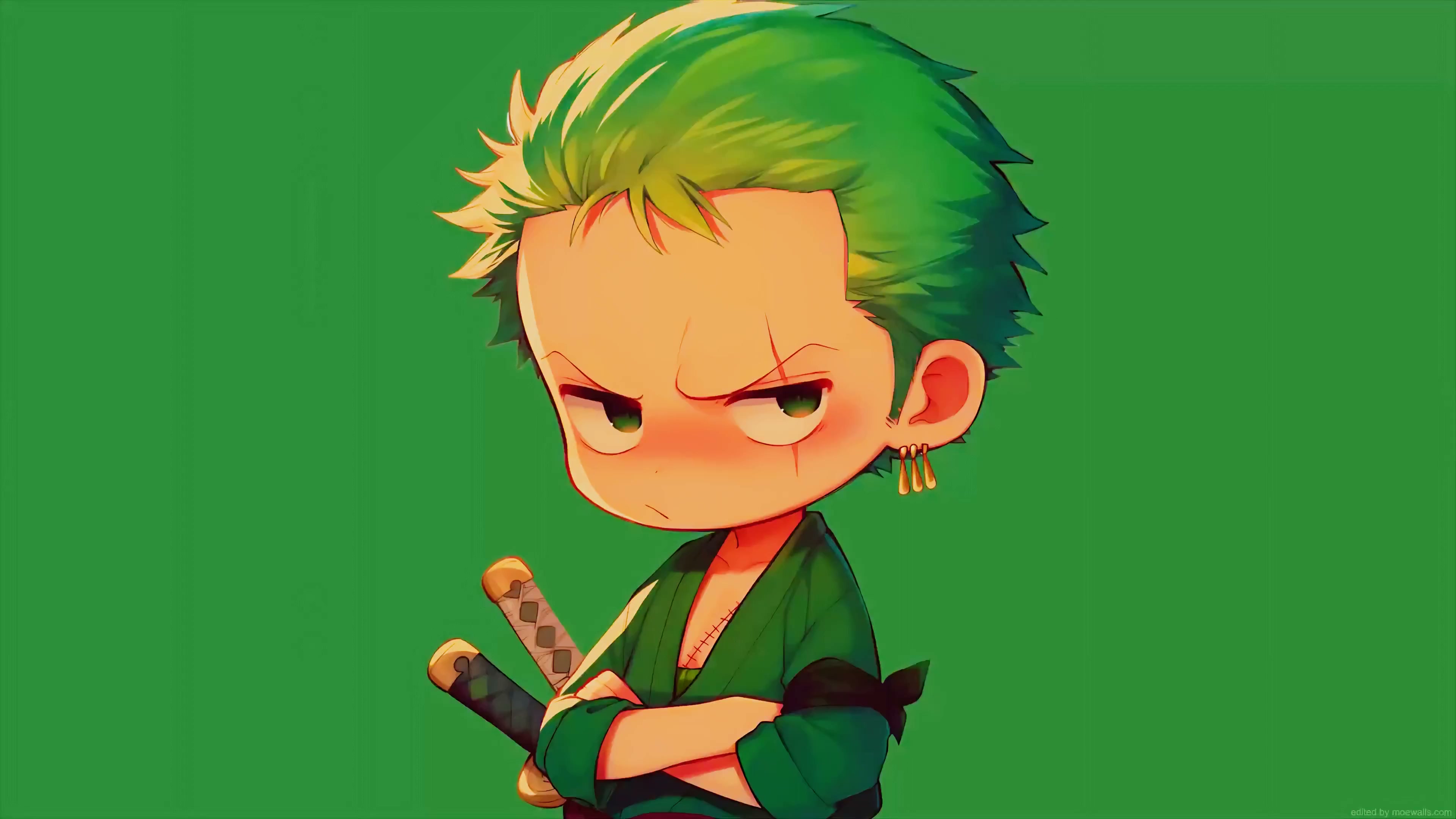Chibi Roronoa Zoro Live Wallpaper