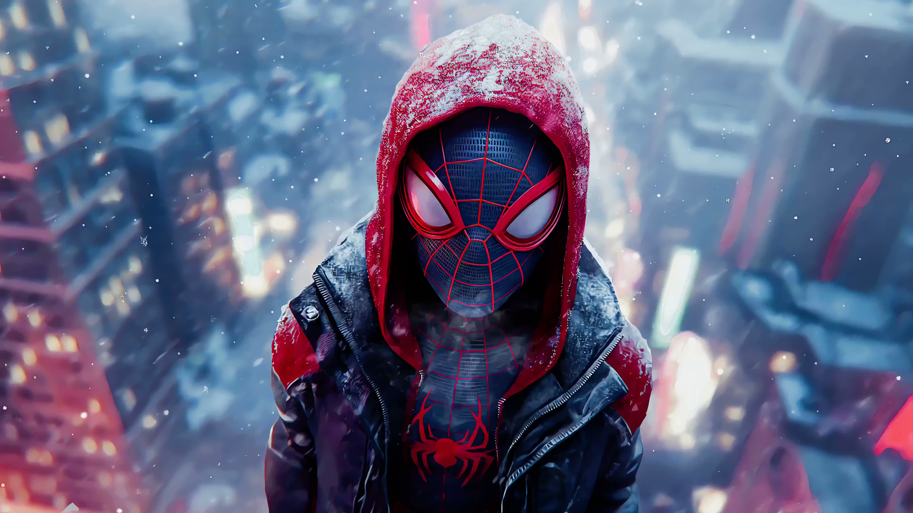 Winter Spider-Man Live Wallpaper
