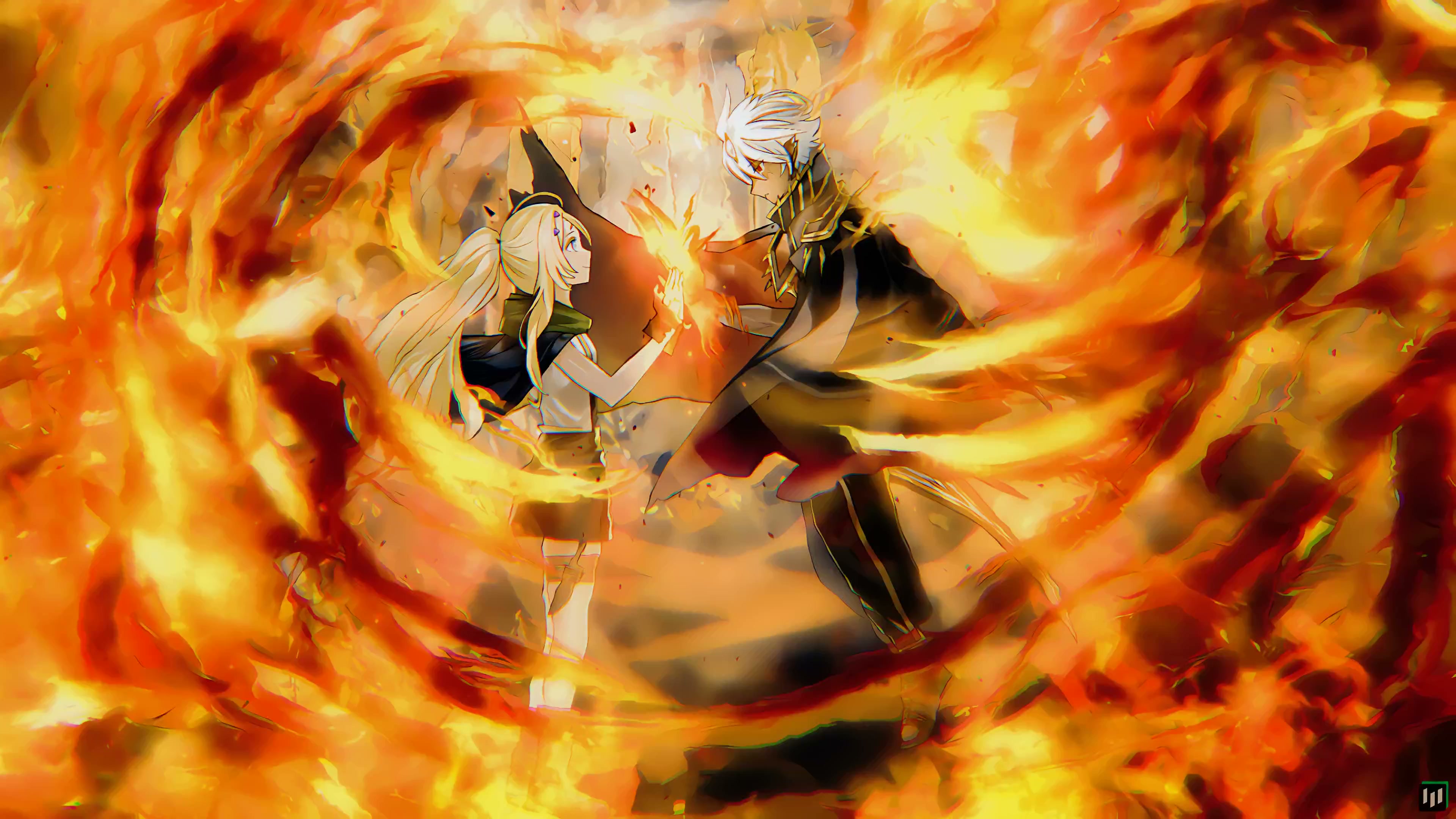 Yugioh - Albaz and Ecclesia Live Wallpaper