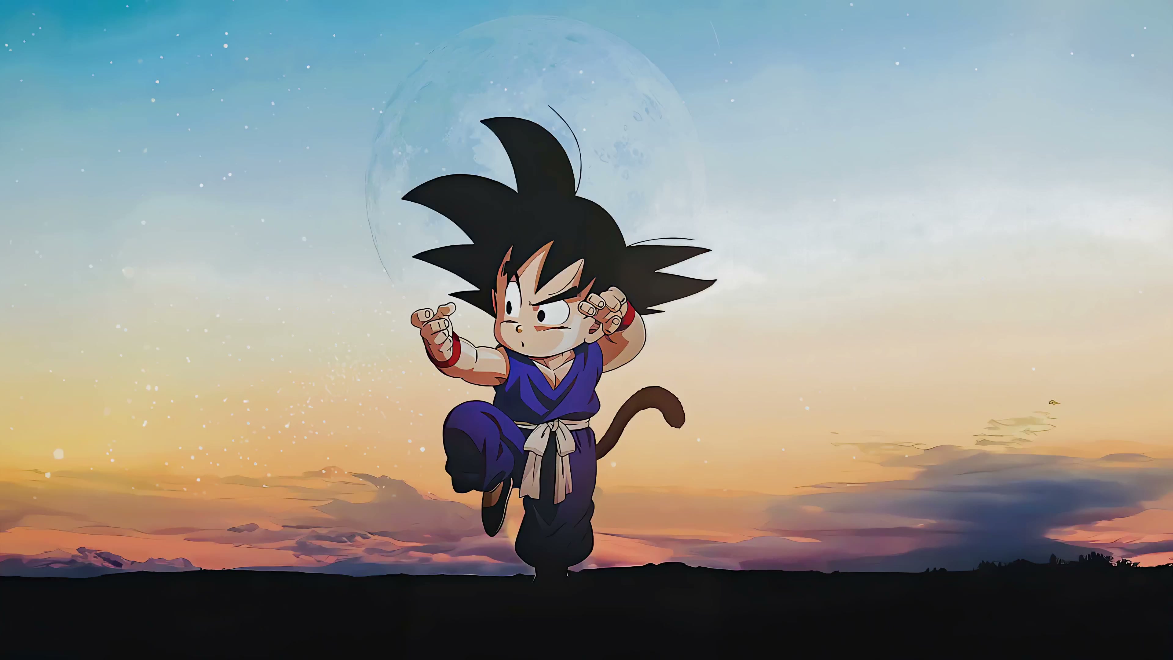 Kid Goku Training Live Wallpaper