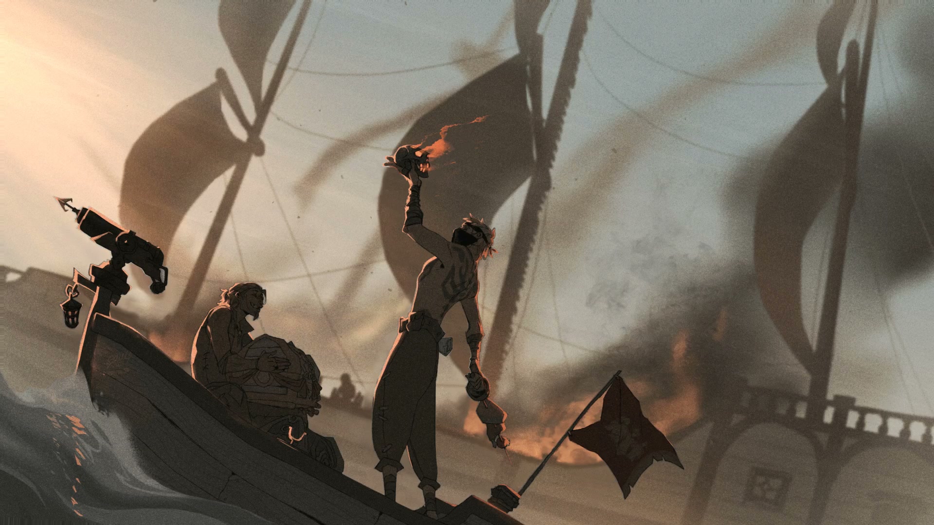 Sea of Thieves Ashen Winds Live Wallpaper