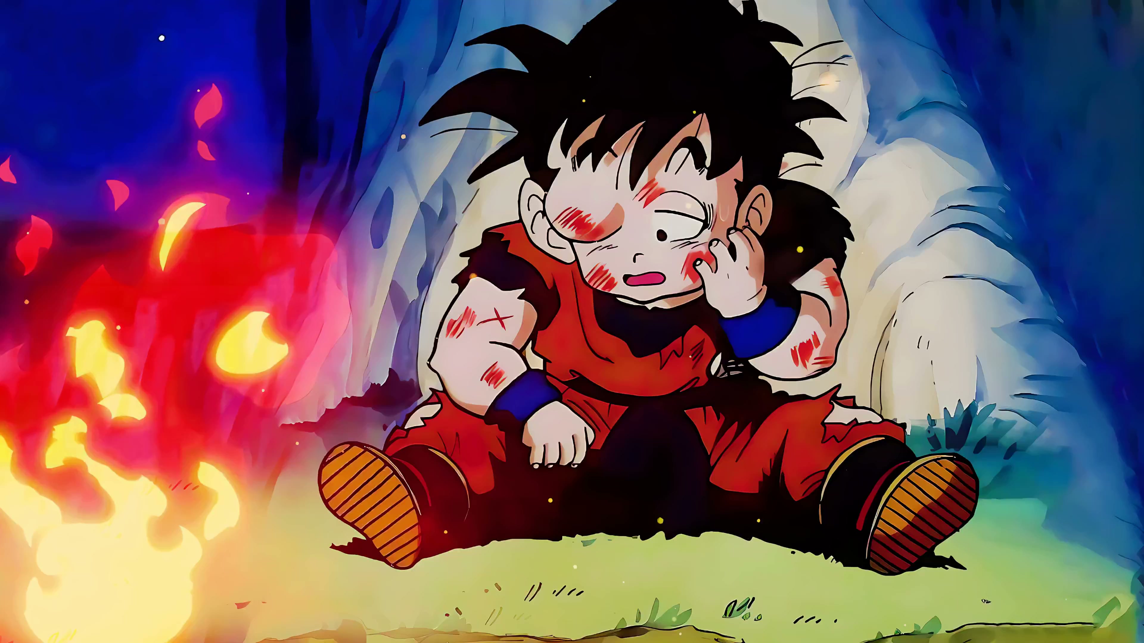 Gohan Kid Training With Piccolo Live Wallpaper