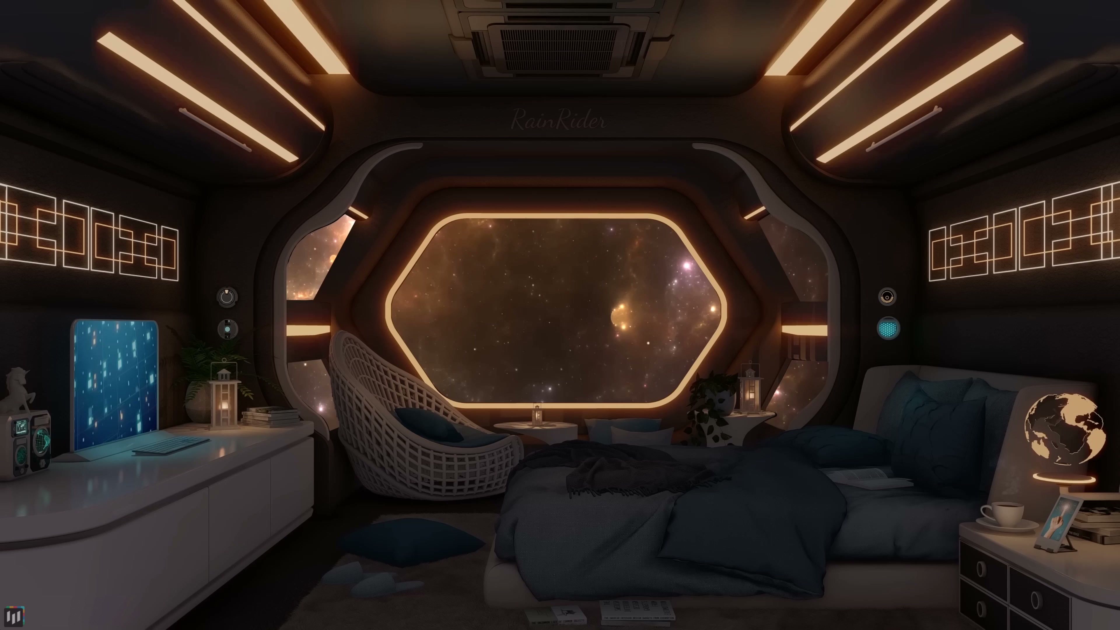 Deep Space Room Live Wallpaper
