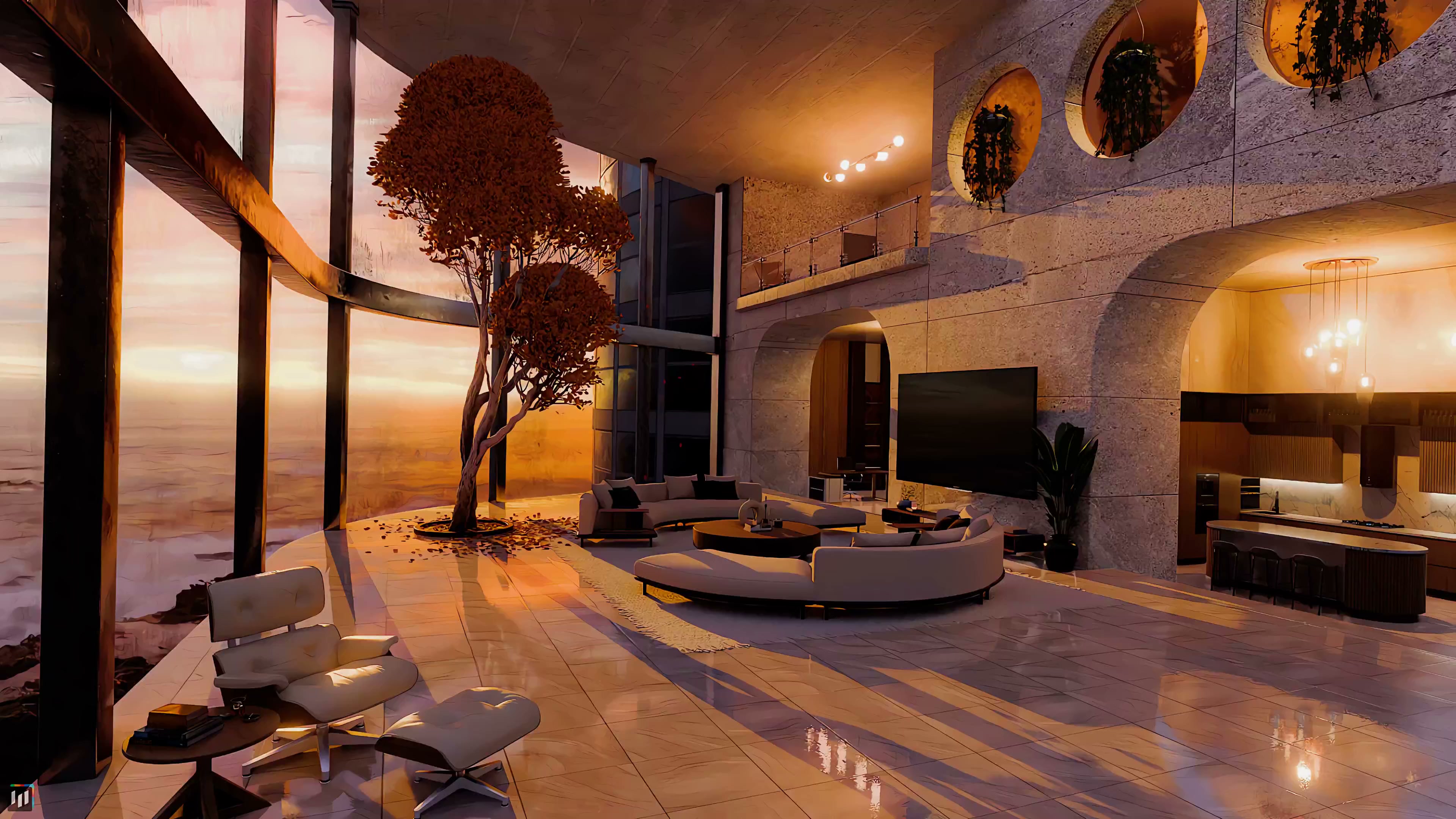 Modern Apartment Live Wallpaper