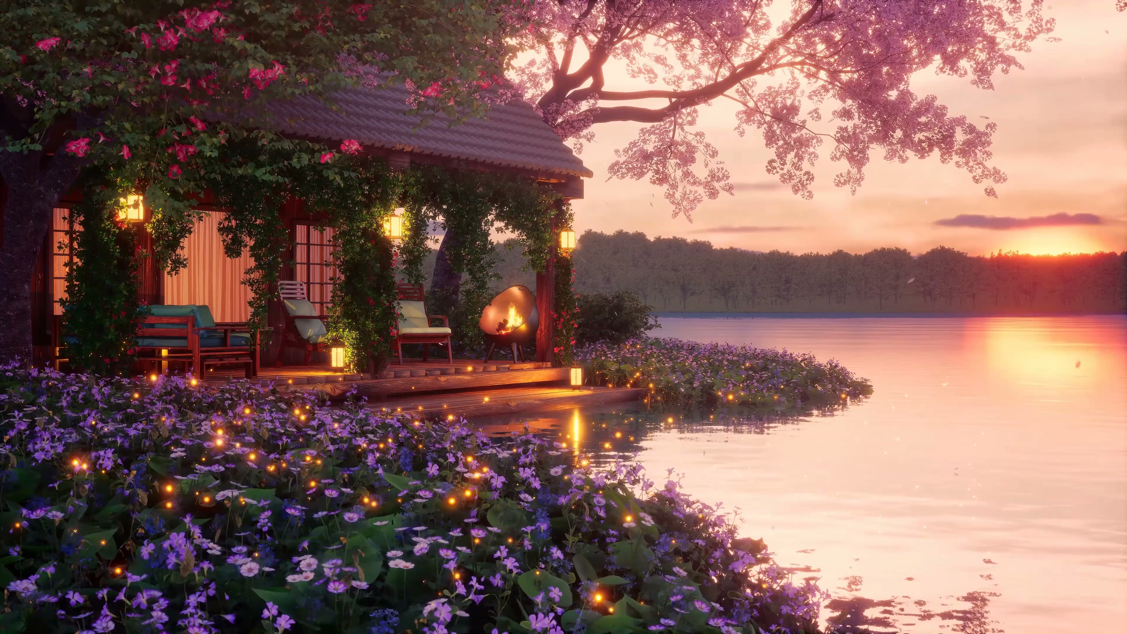 Sunset Ambience - Live Wallpaper