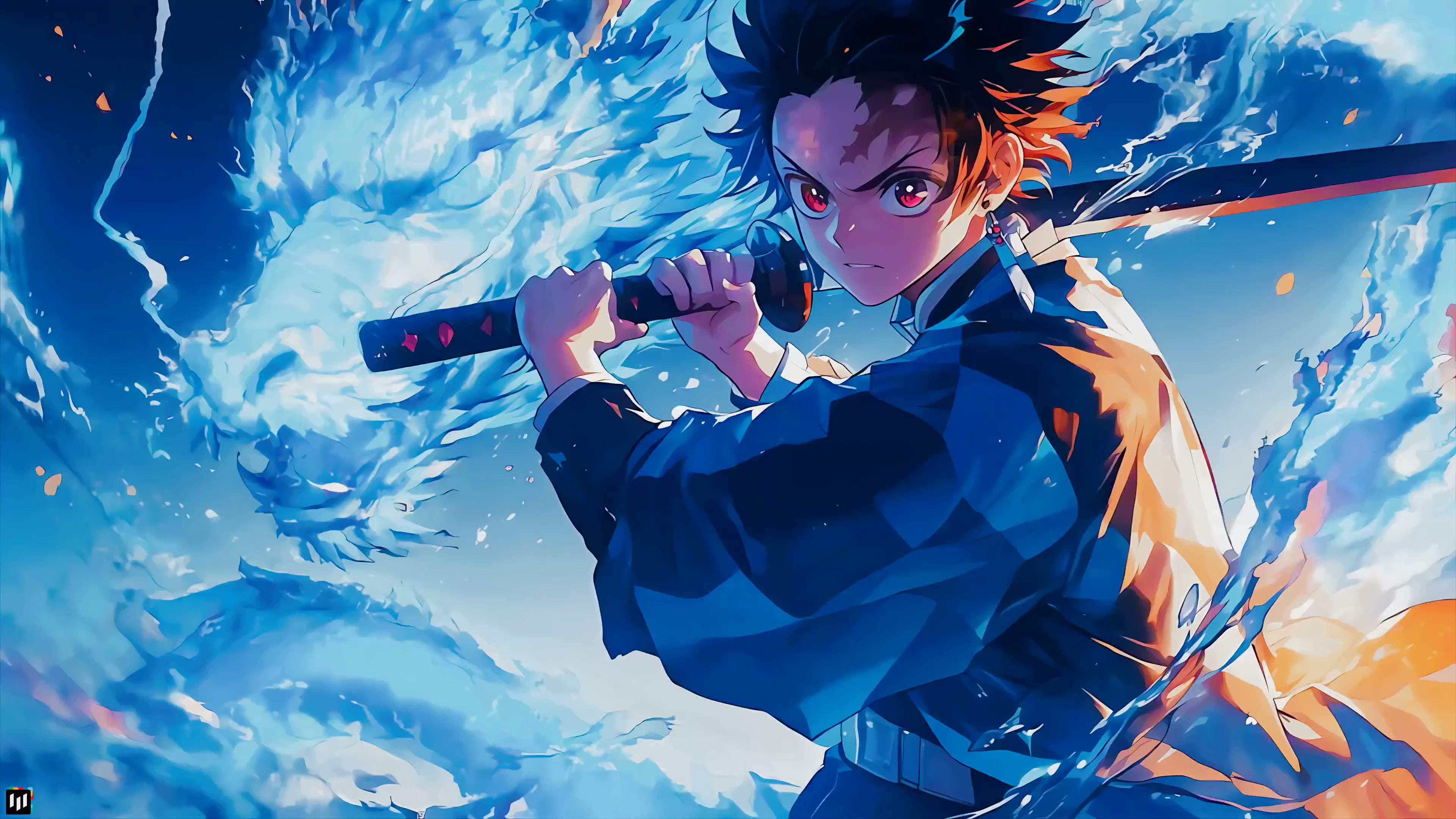 Tanjiro Dragon - Live Wallpaper