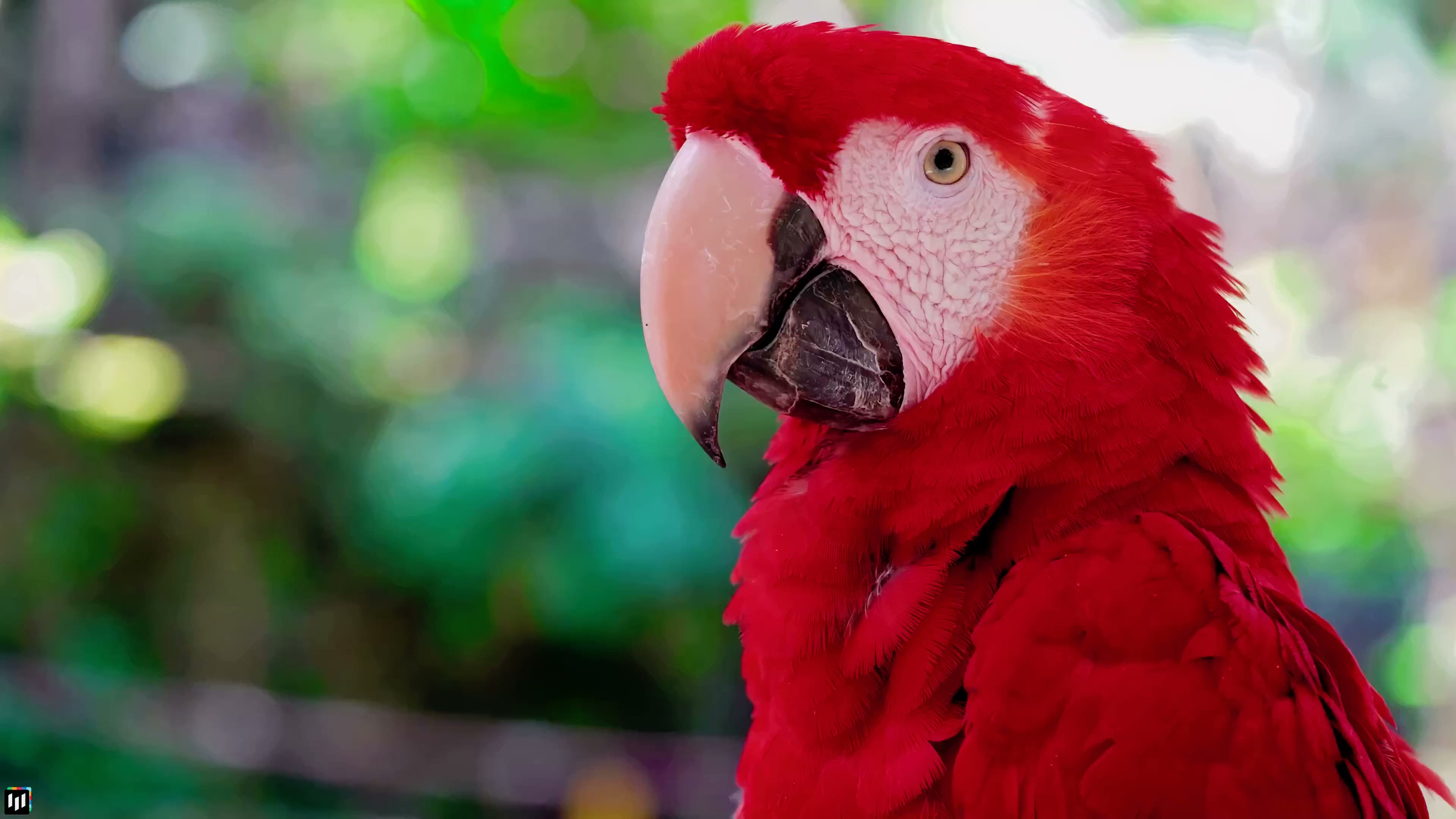 Red Parrot - Live Wallpaper