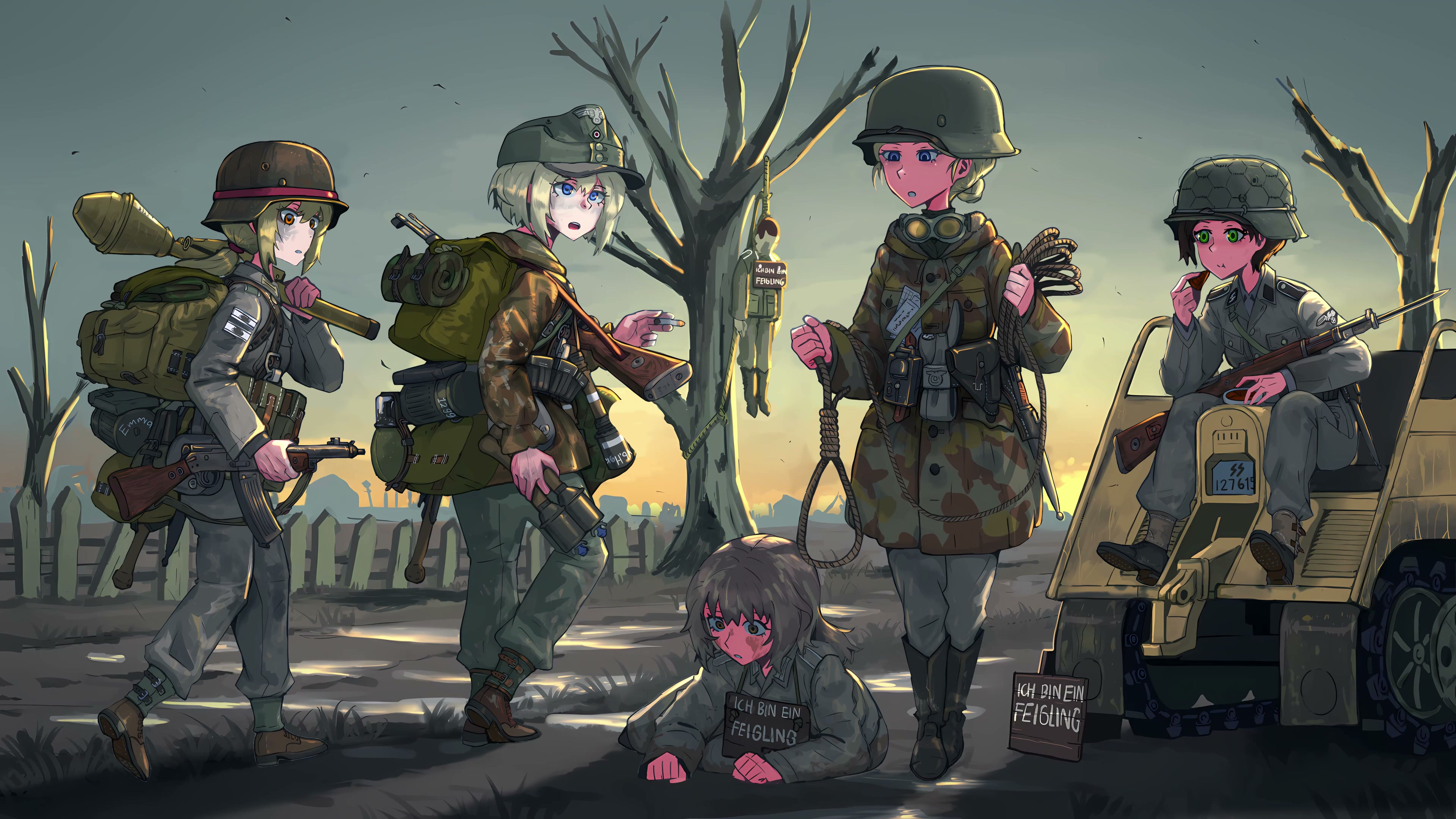 Soldier Girls - Live Wallpaper