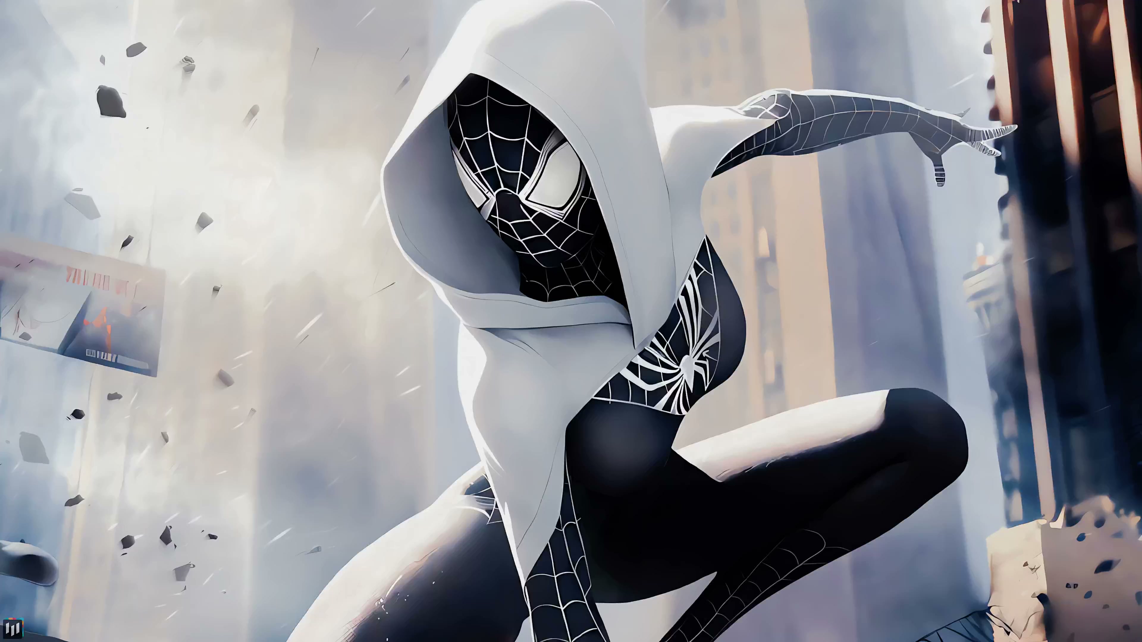 Ender Dark Spider-Gwen Live Wallpaper