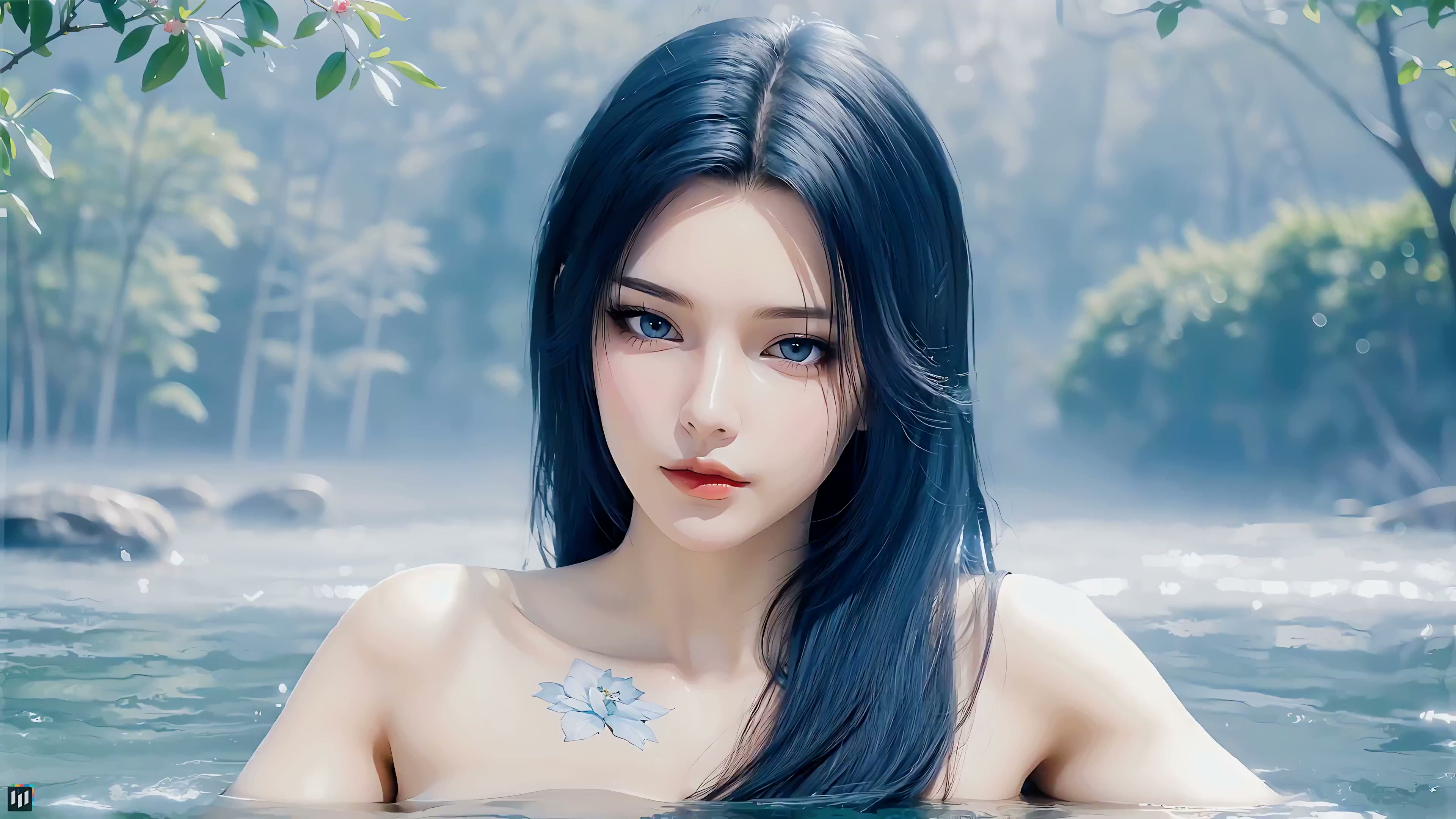 Forest Girl Live Wallpaper