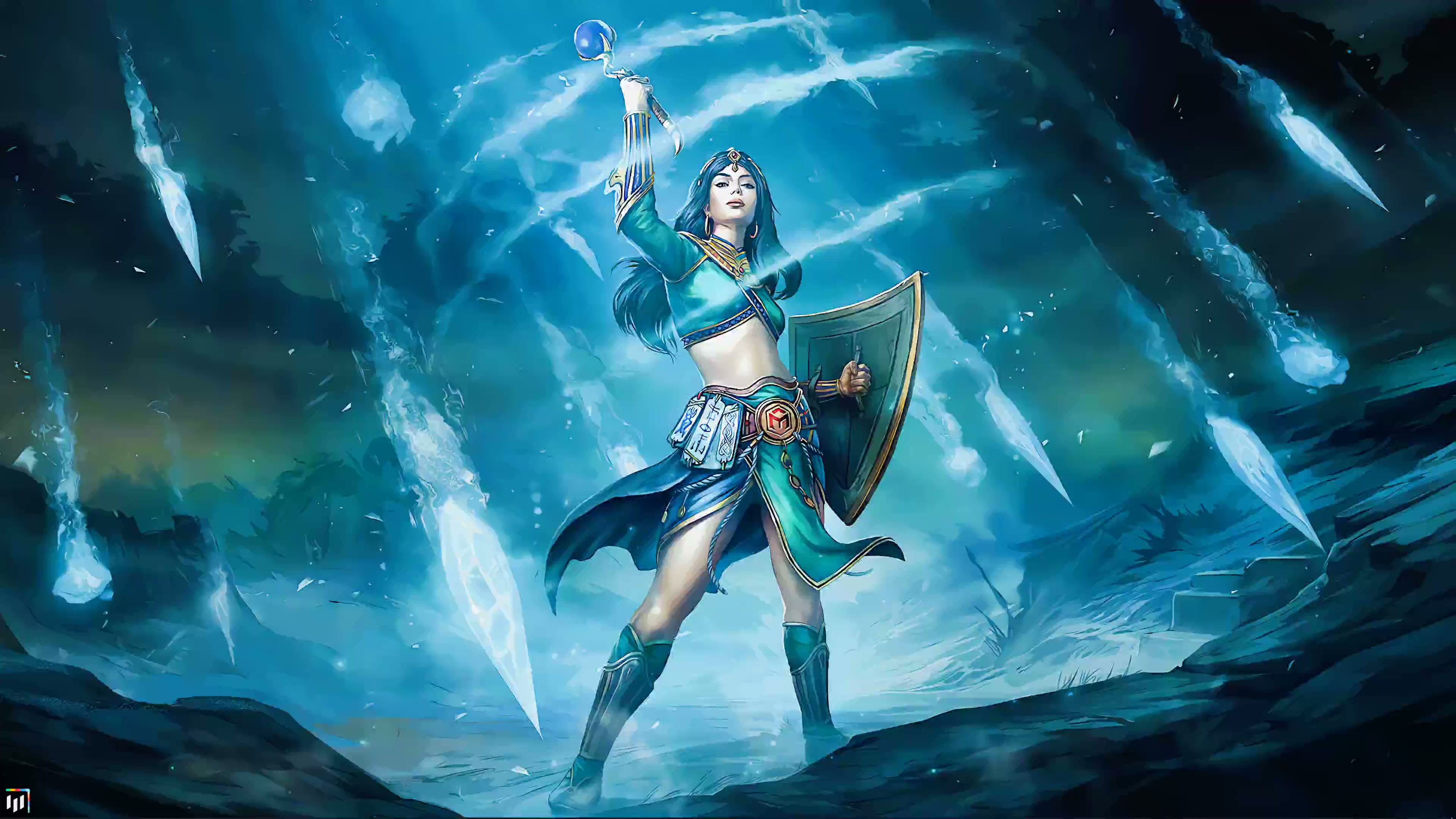 Diablo 2 Sorceress Live Wallpaper