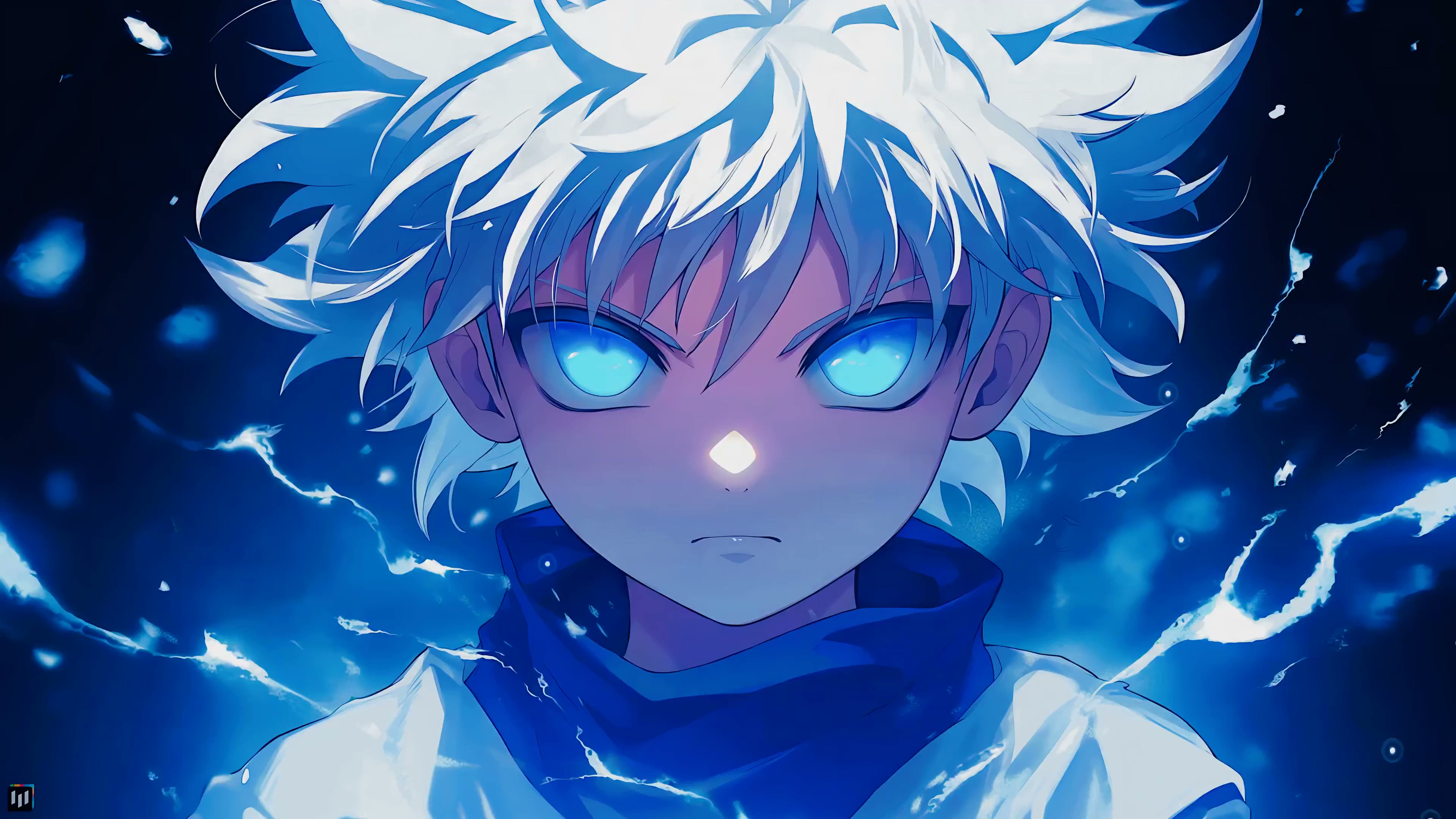 HxH Killua - Dark Blue Live Wallpaper