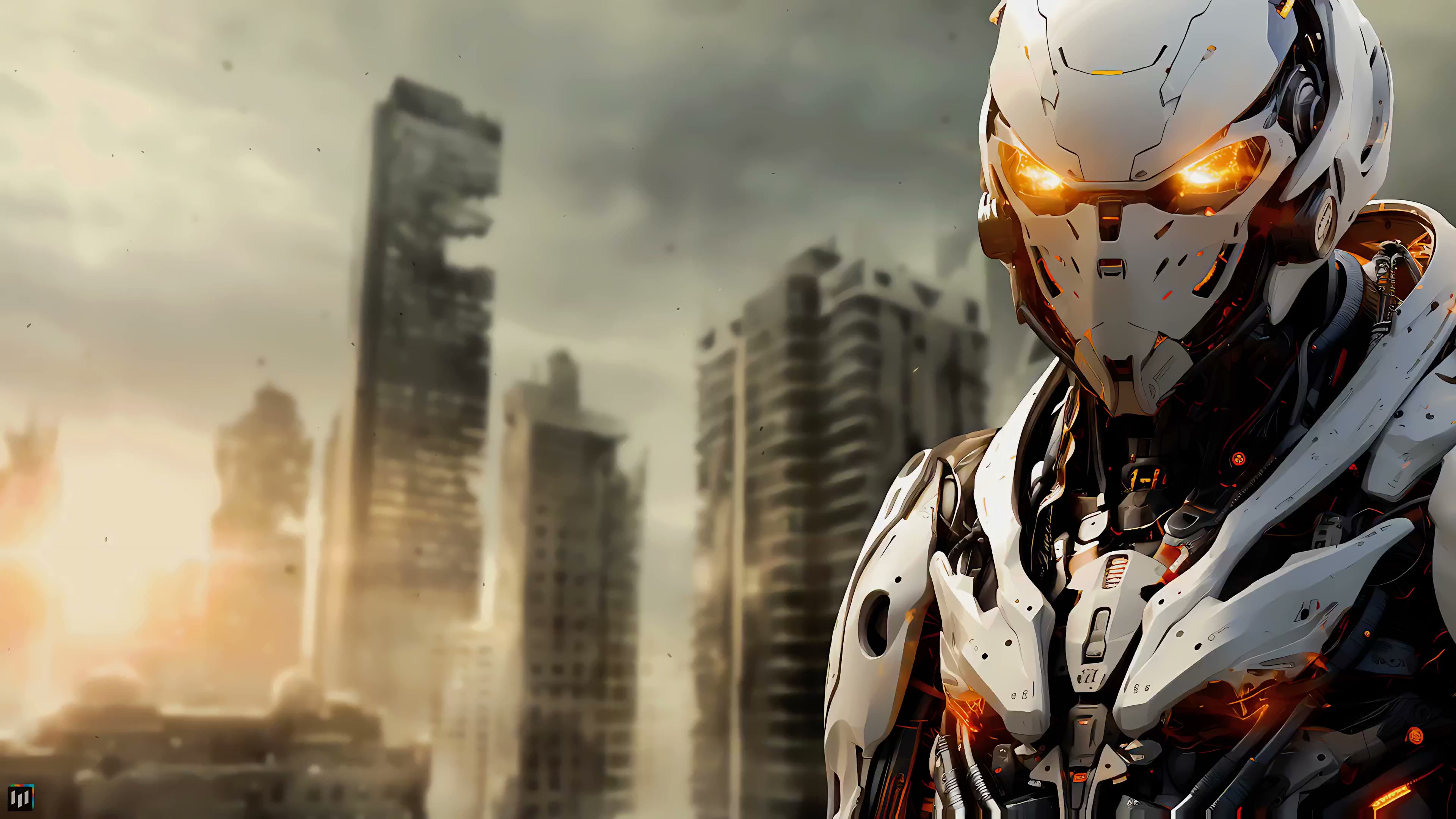 AI Robot Live Wallpaper