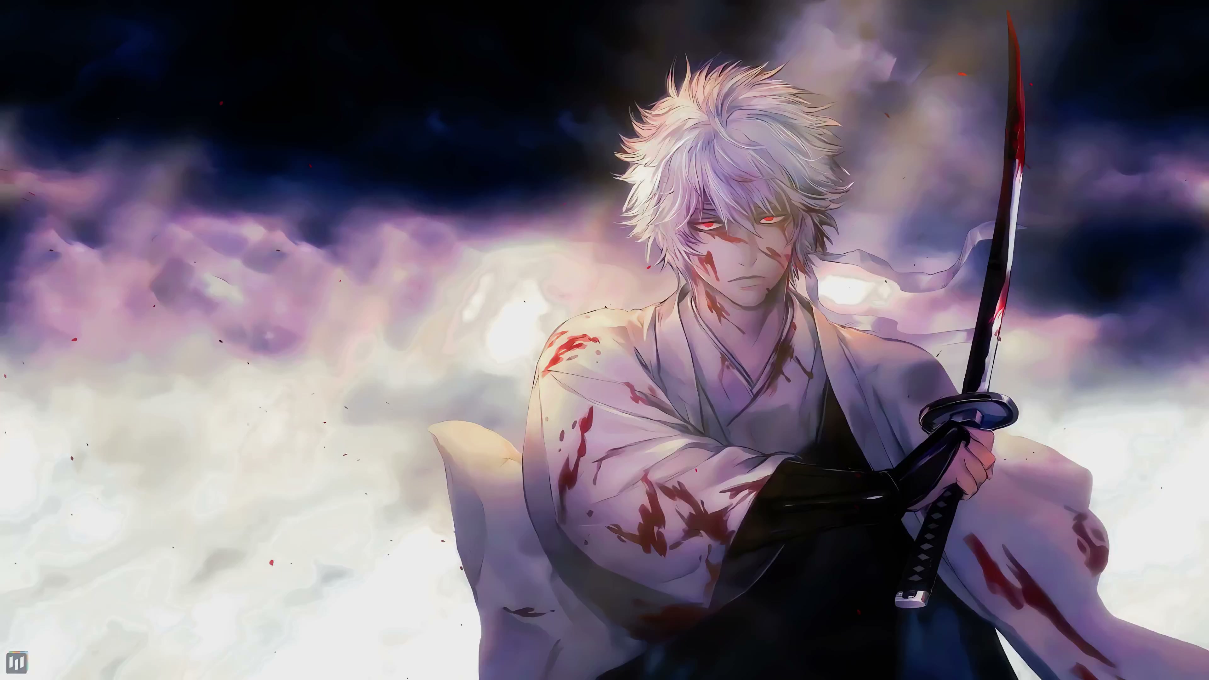 Gintama Manga - Sakata Gintoki Live Wallpaper