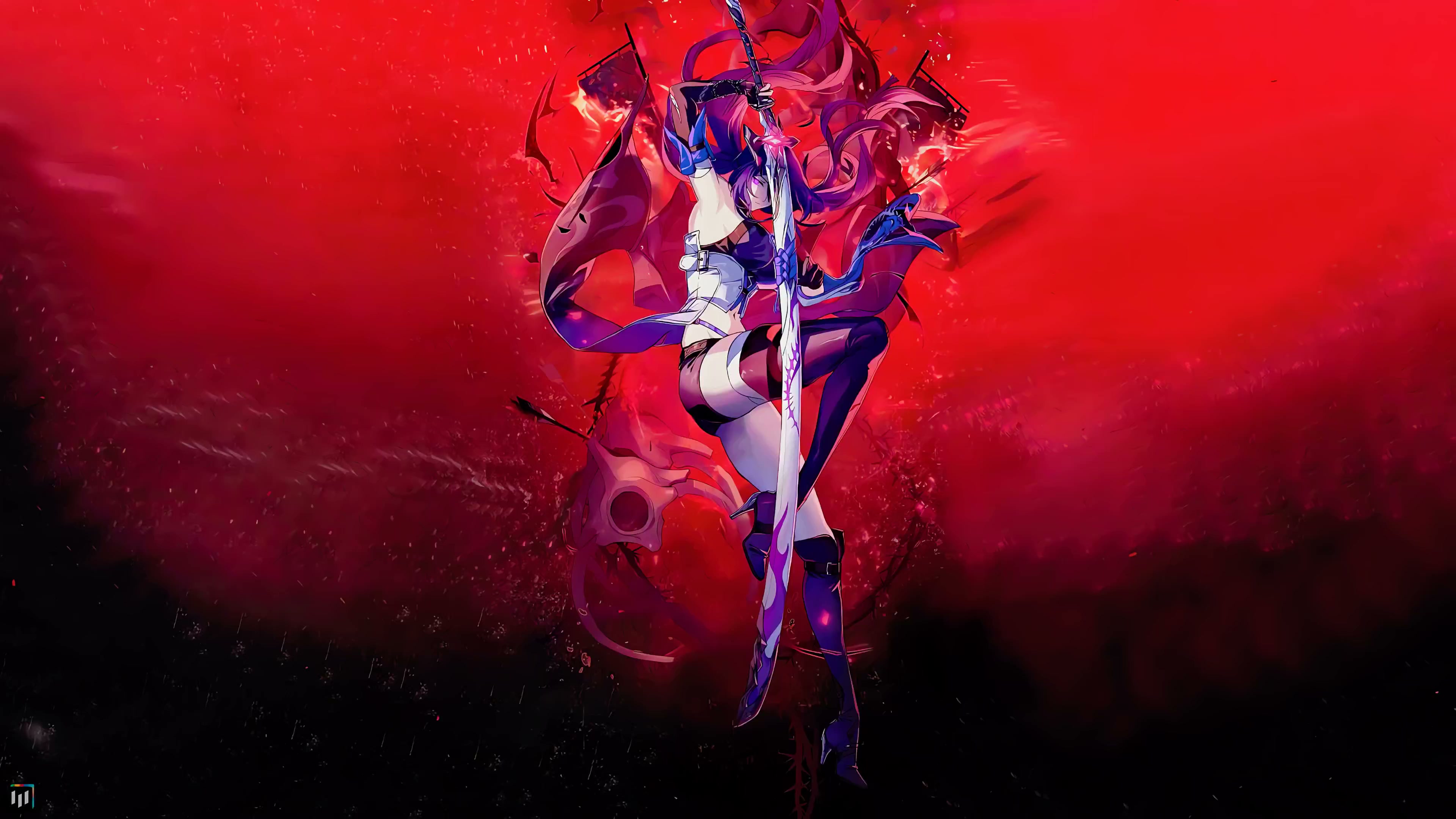 Honkai Star Rail - Ranger Acheron Live Wallpaper