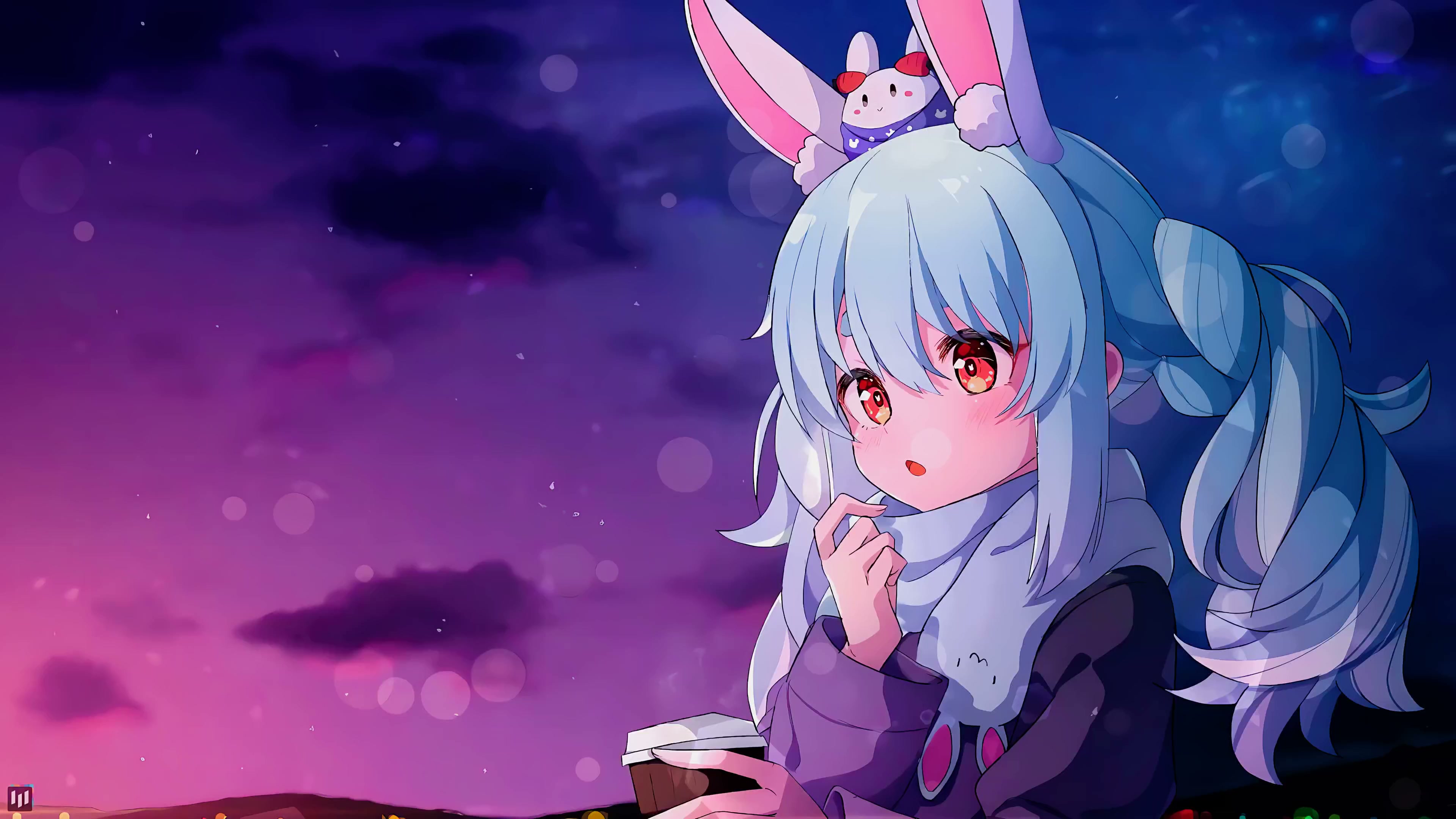 Pekora - Chill Lofi Live Wallpaper