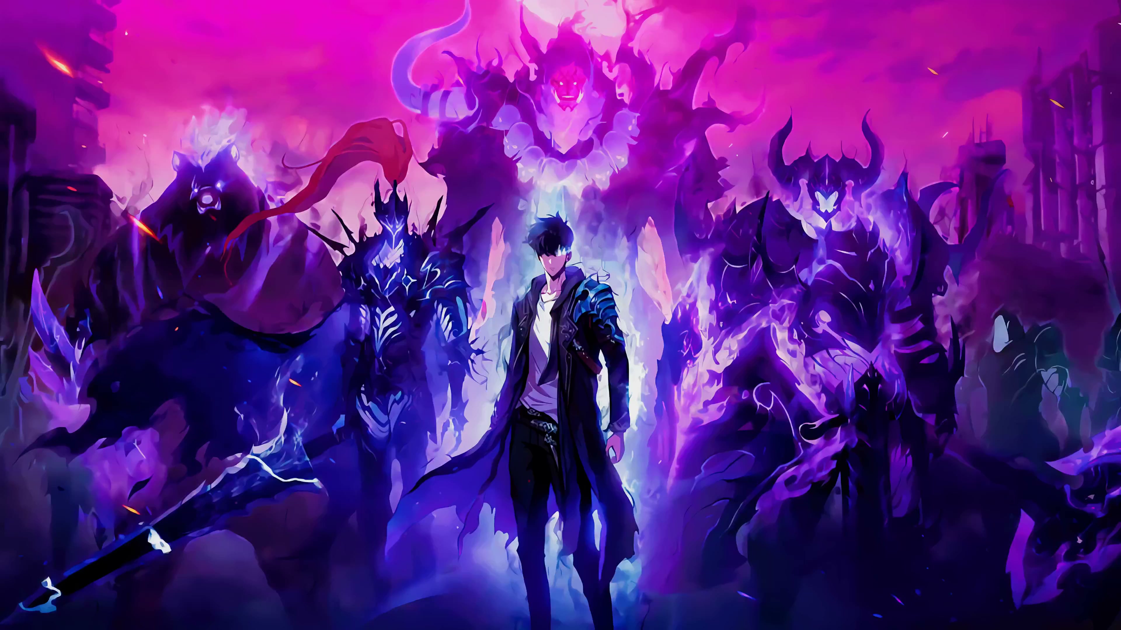 Solo Leveling: Monarch of Shadows Live Wallpaper