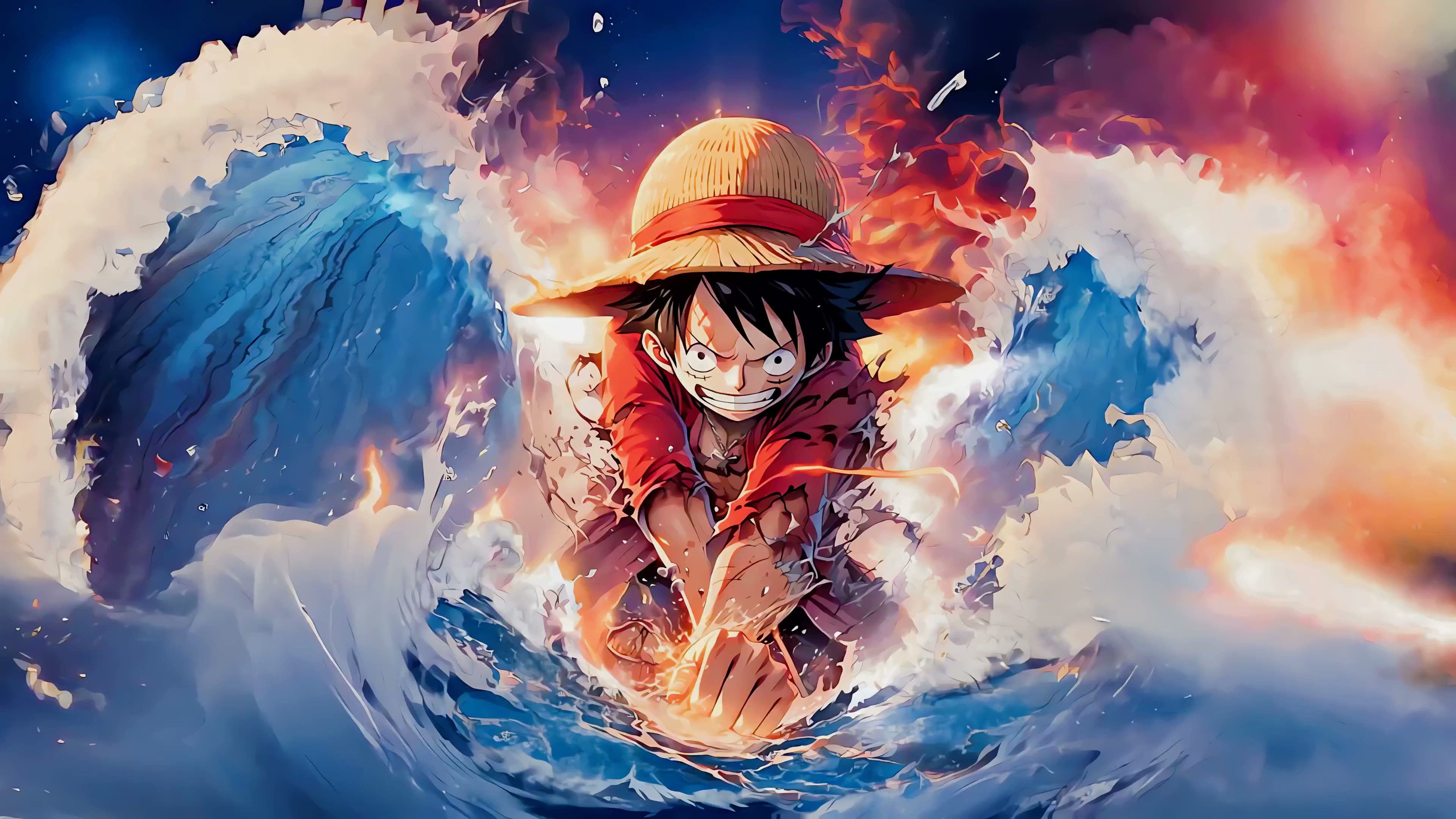 Monkey D. Luffy - Ocean Live Wallpaper