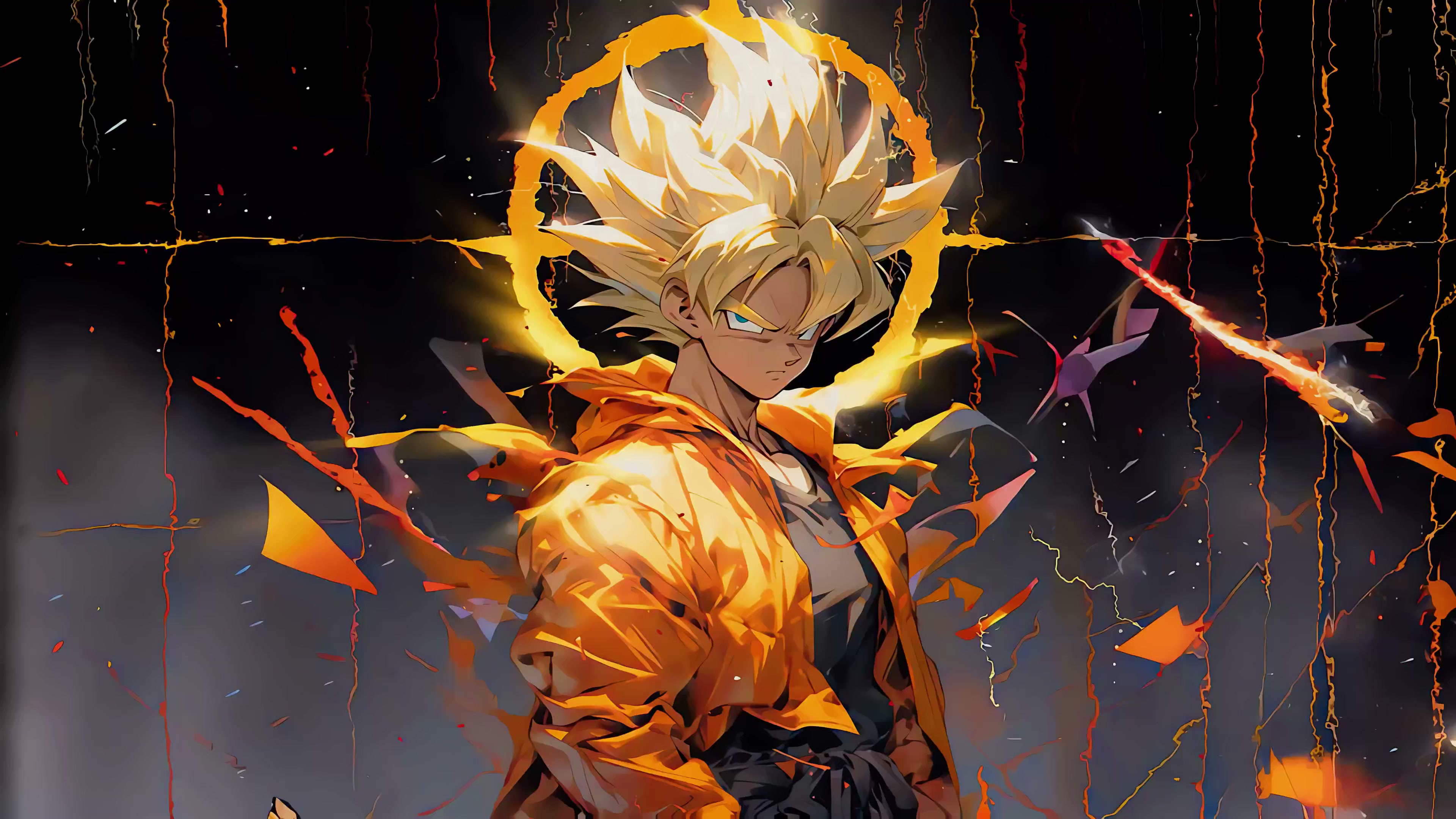 Dragon Ball Z - Urban Goku Live Wallpaper