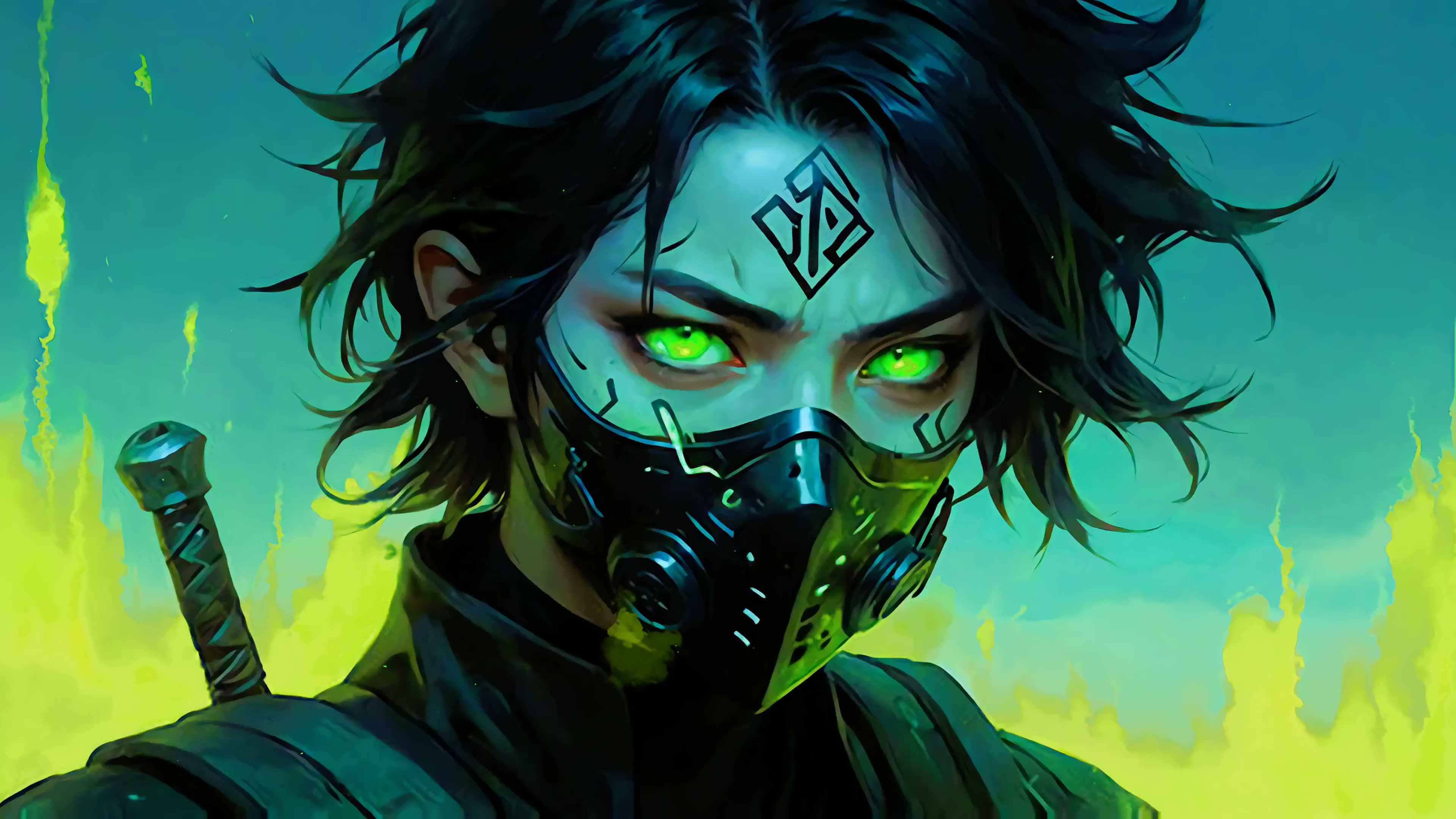 Toxic Masterpiece Live Wallpaper