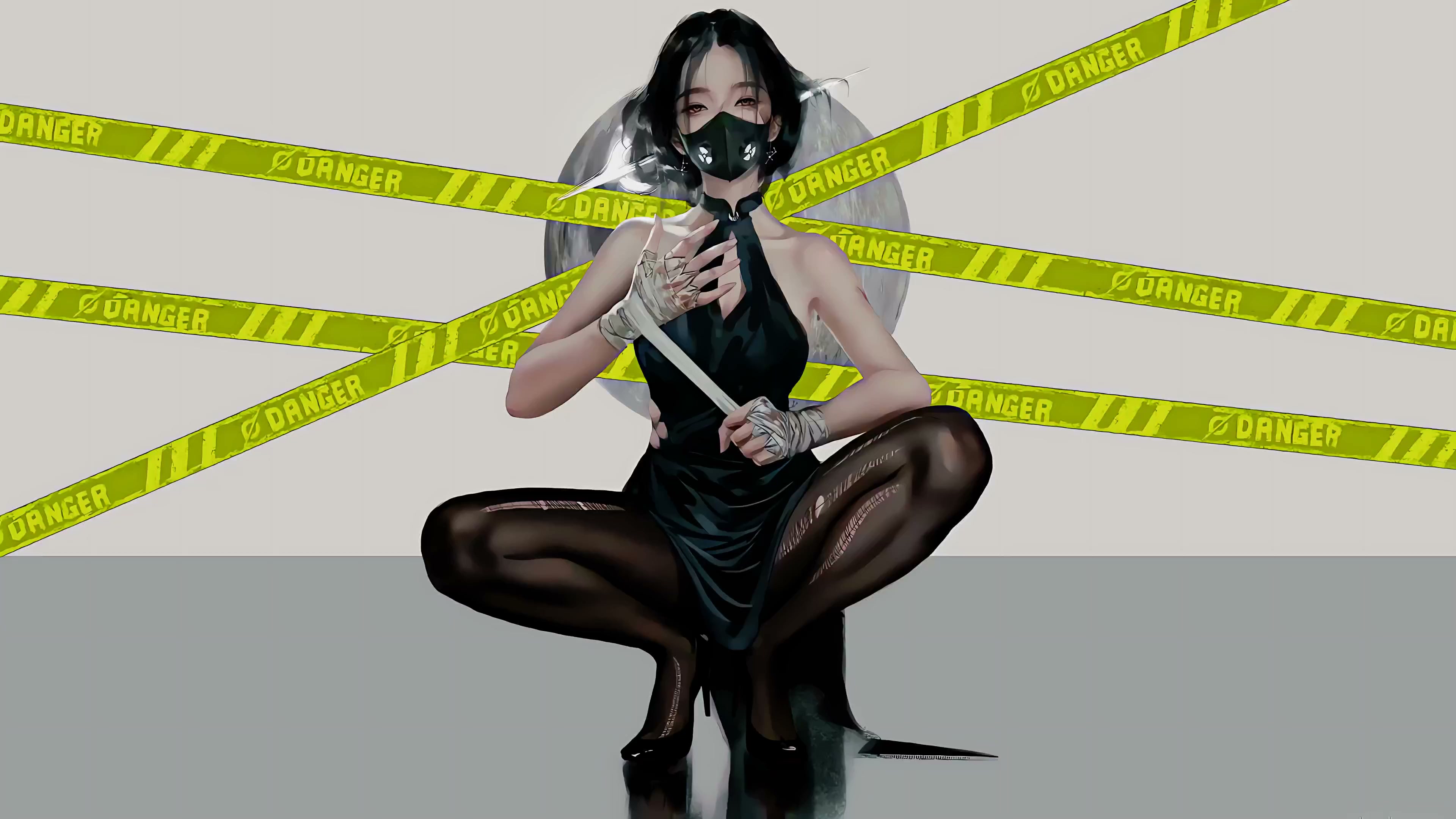 Dangerous Girl Live Wallpaper