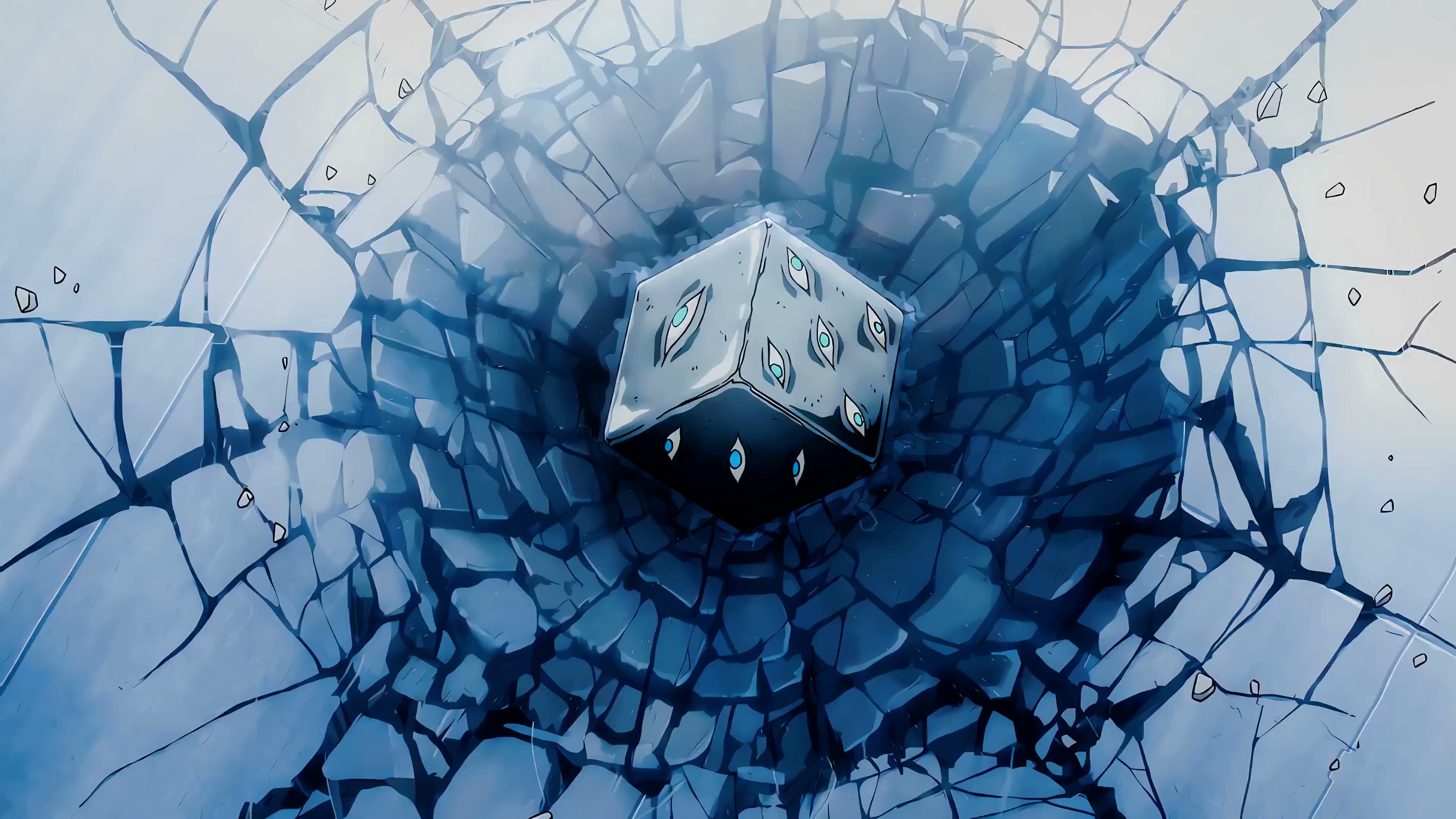 Gojo Prison Realm Live Wallpaper