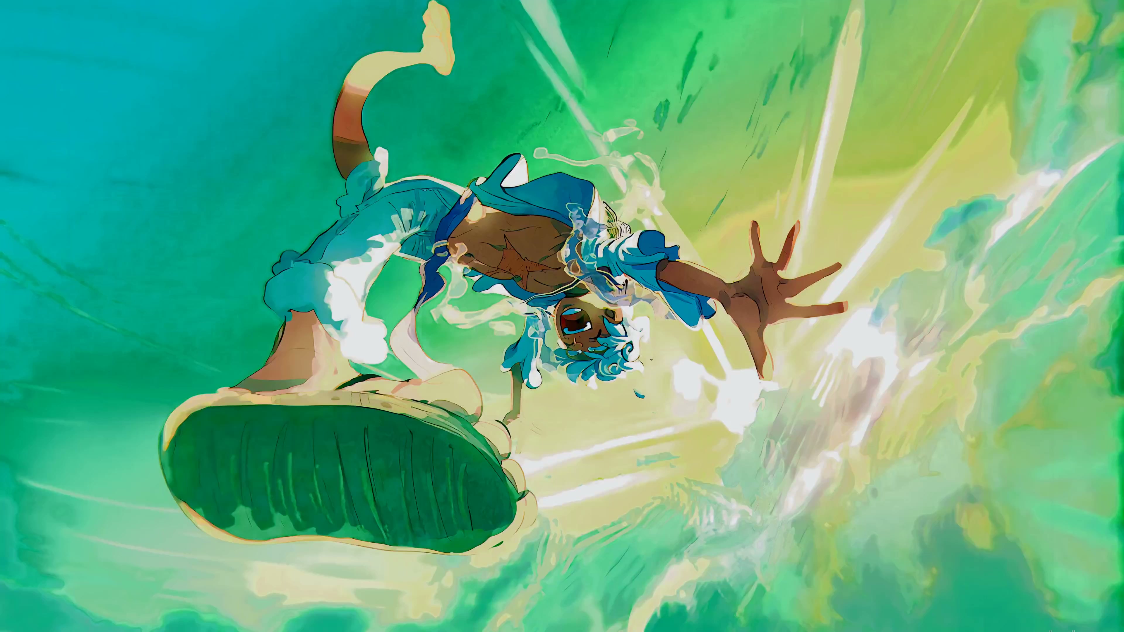 Happy Luffy Gear 5 Live Wallpaper