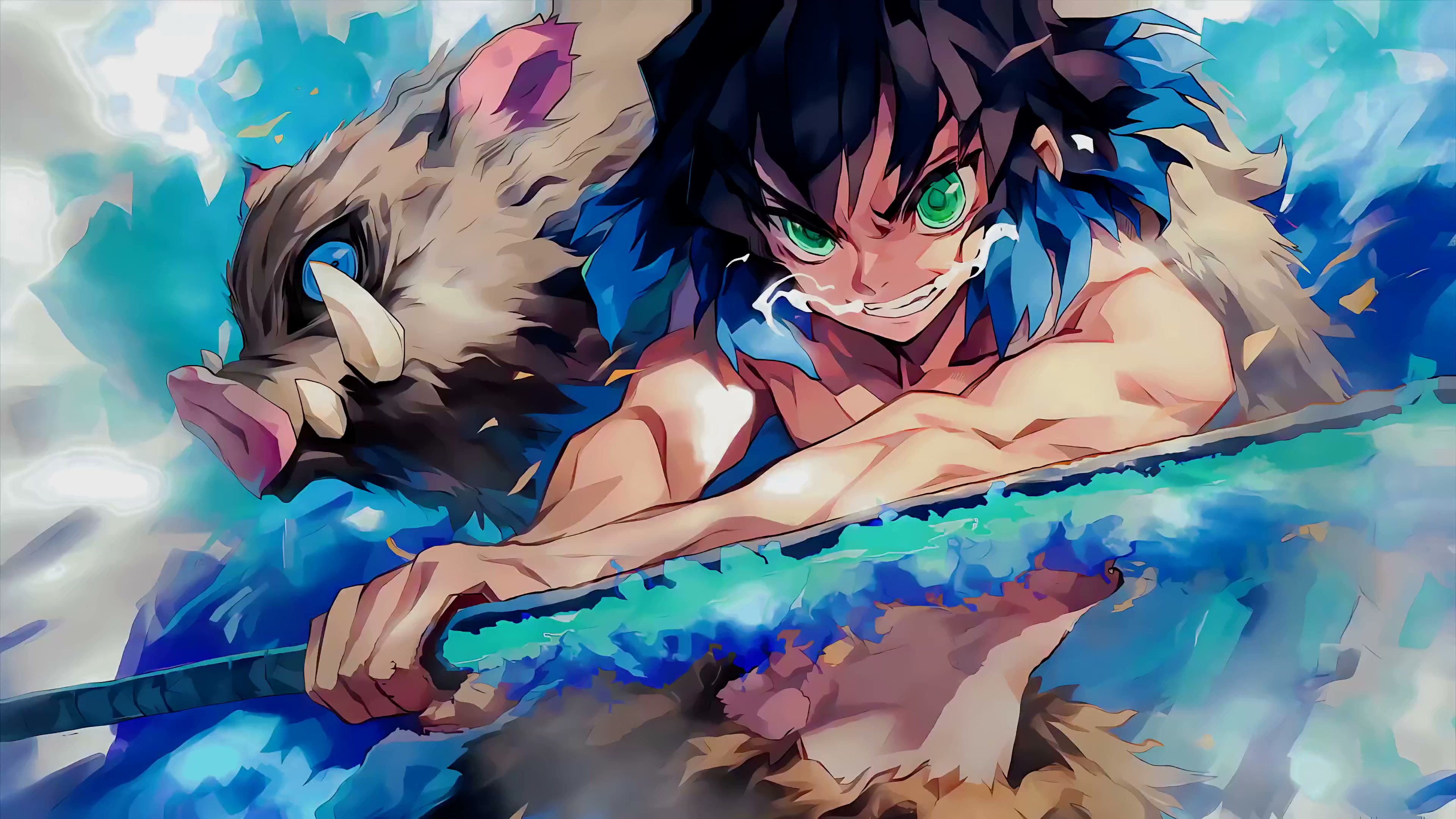 Inosuke Kimetsu No Yaiba Live Wallpaper
