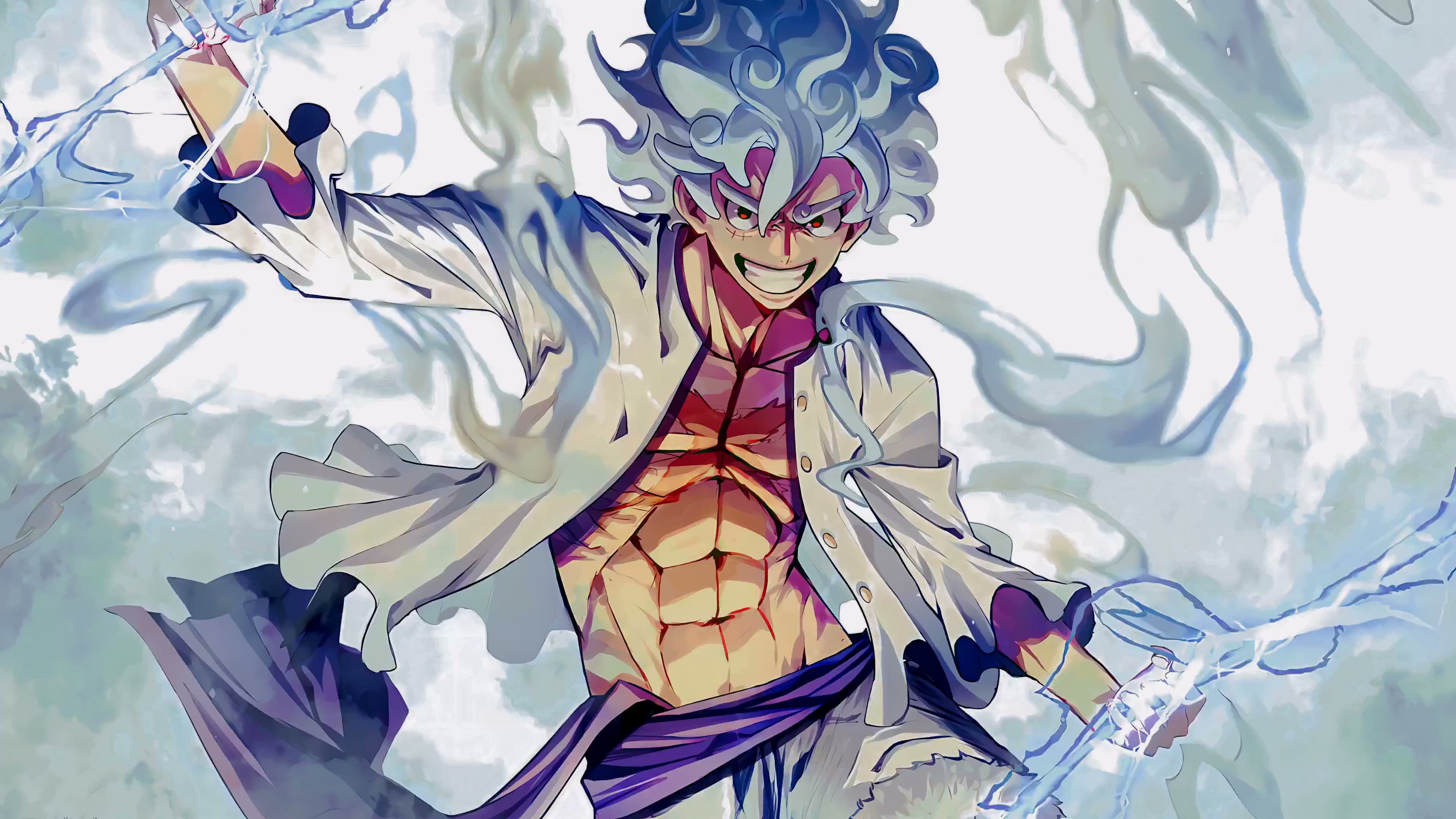 Gear 5 Lightning Bolts Live Wallpaper