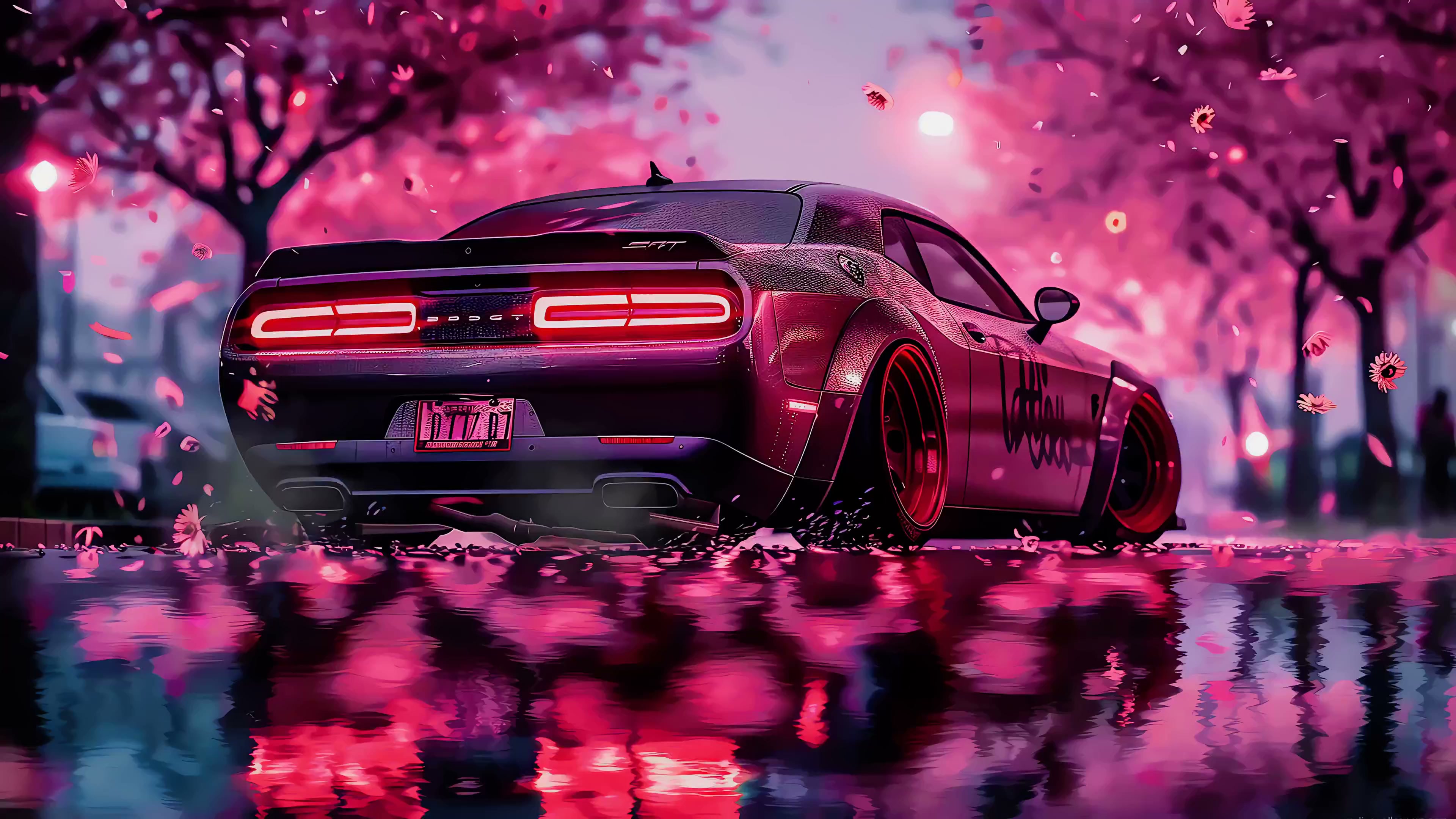 Dodge Challenger SRT Demon Live Wallpaper
