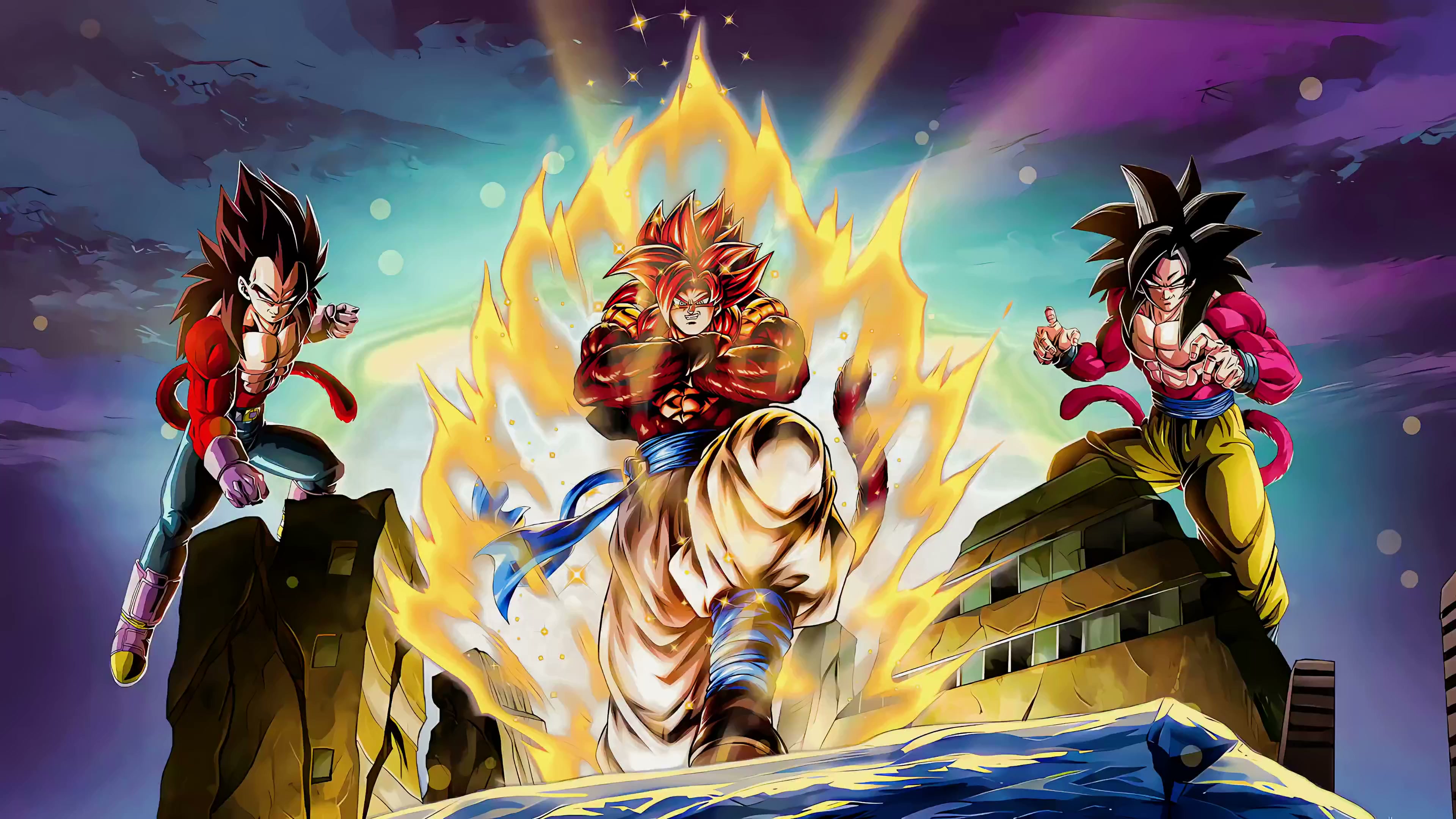 Ultra Super Saiyan 4 Gogeta Live Wallpaper