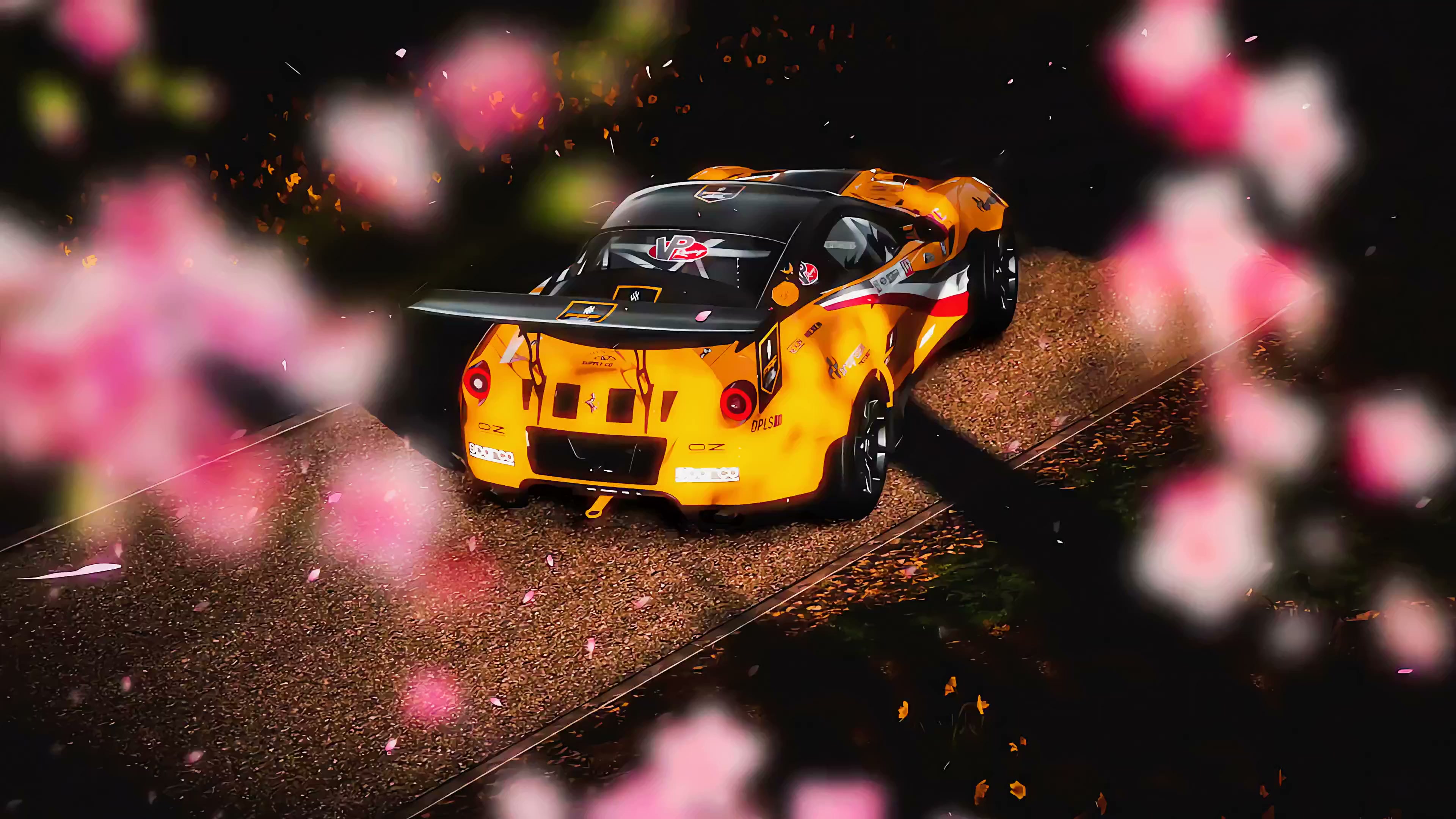 Yellow Ferrari 599 Live Wallpaper