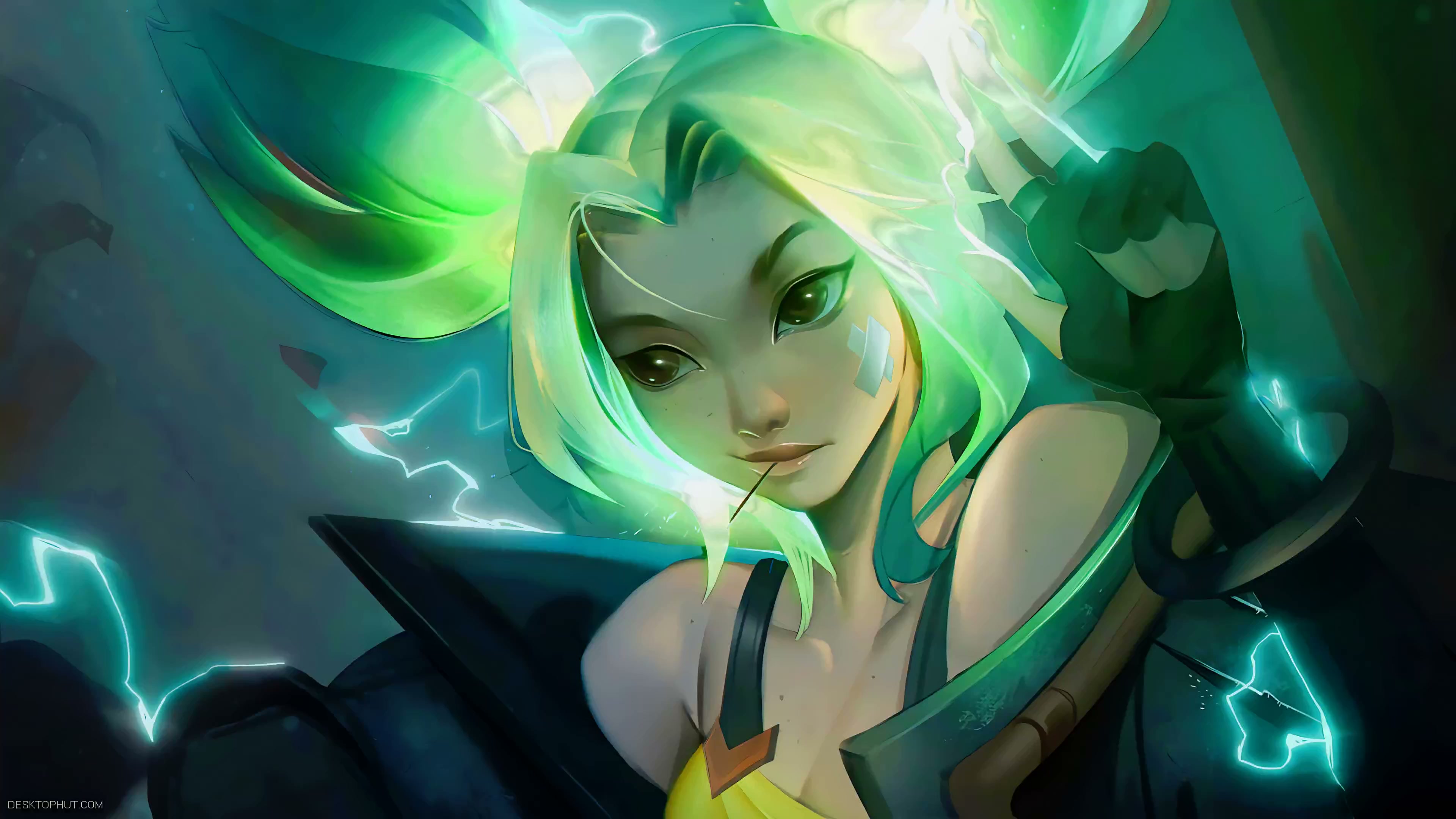 Zeri The Spark of Zaun Live Wallpaper