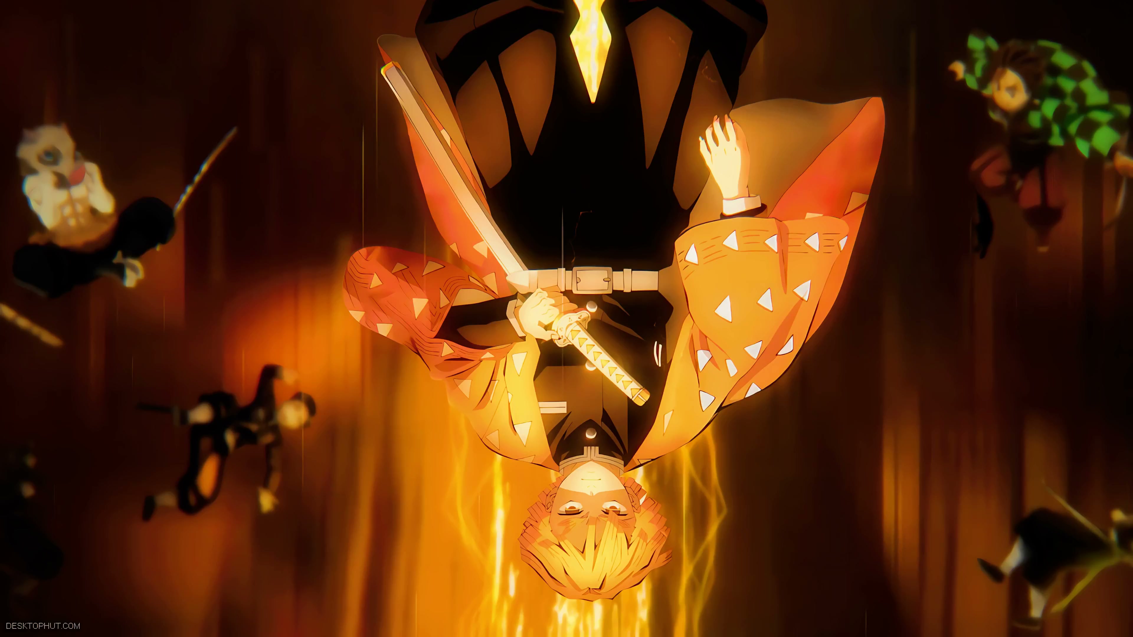 Demon Slayer: Infinite City - Zenitsu Live Wallpaper