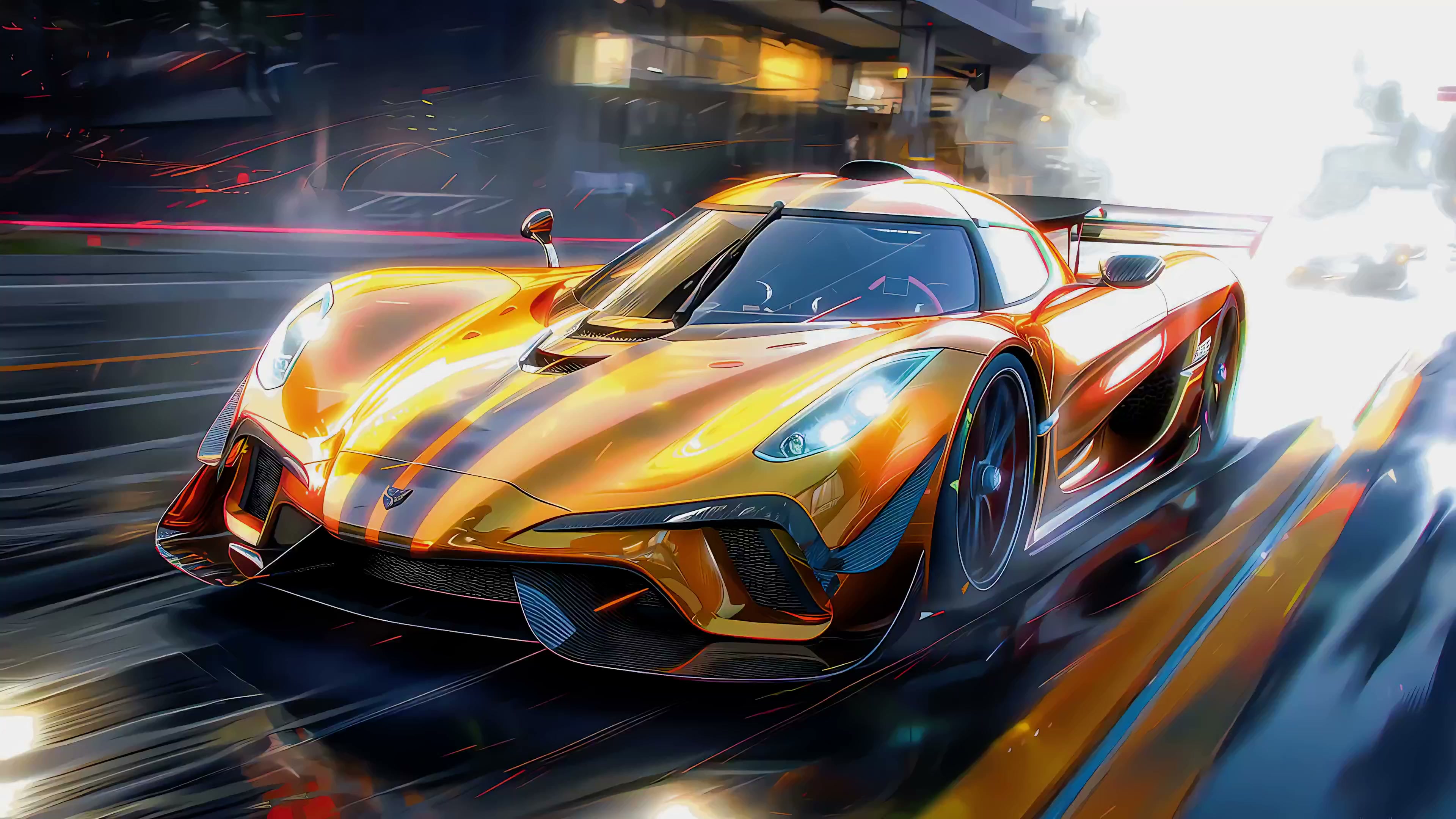 Speed Car Live Wallpaper