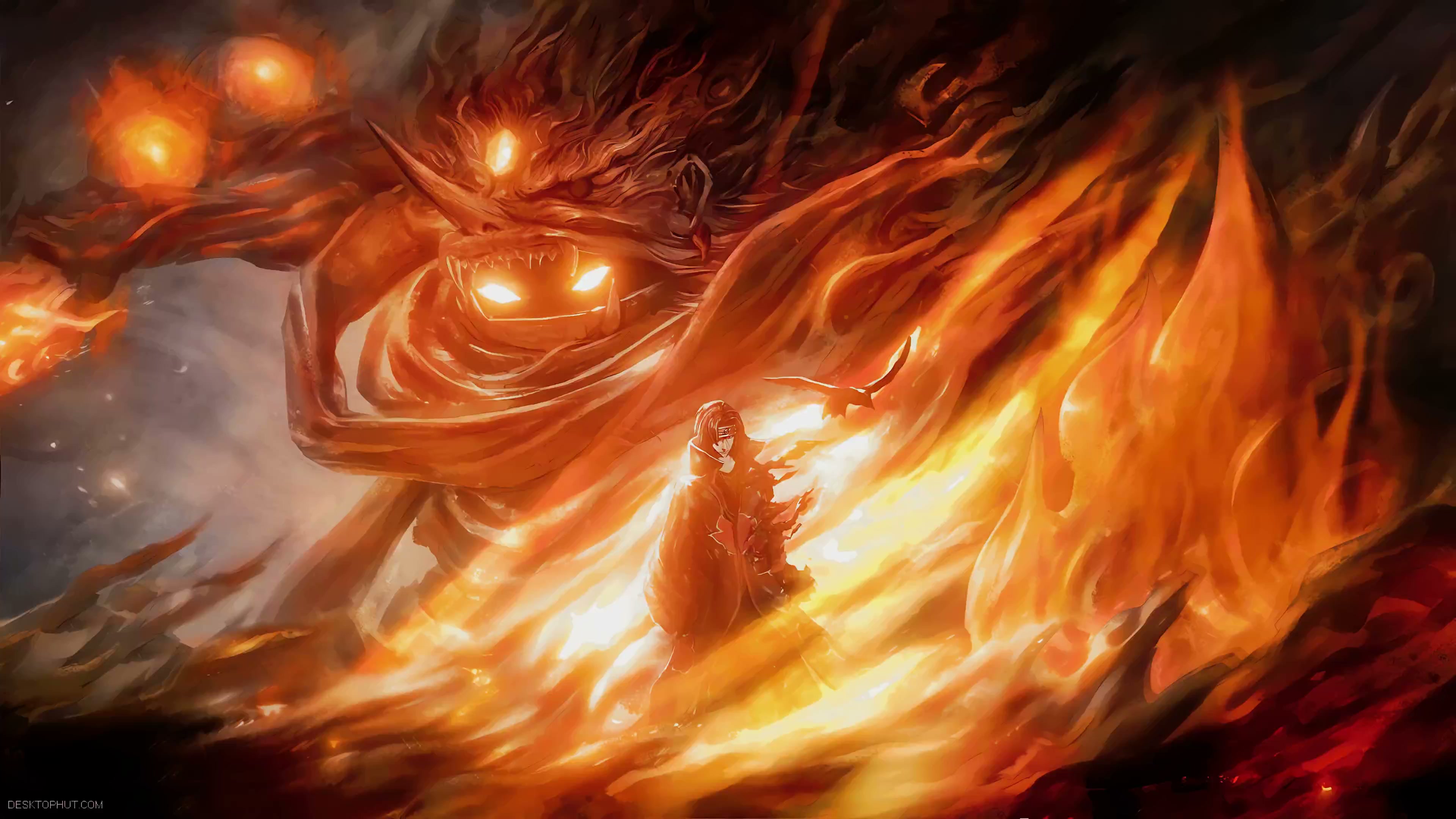 Naruto Uchiha Itachi Susanoo Live Wallpaper