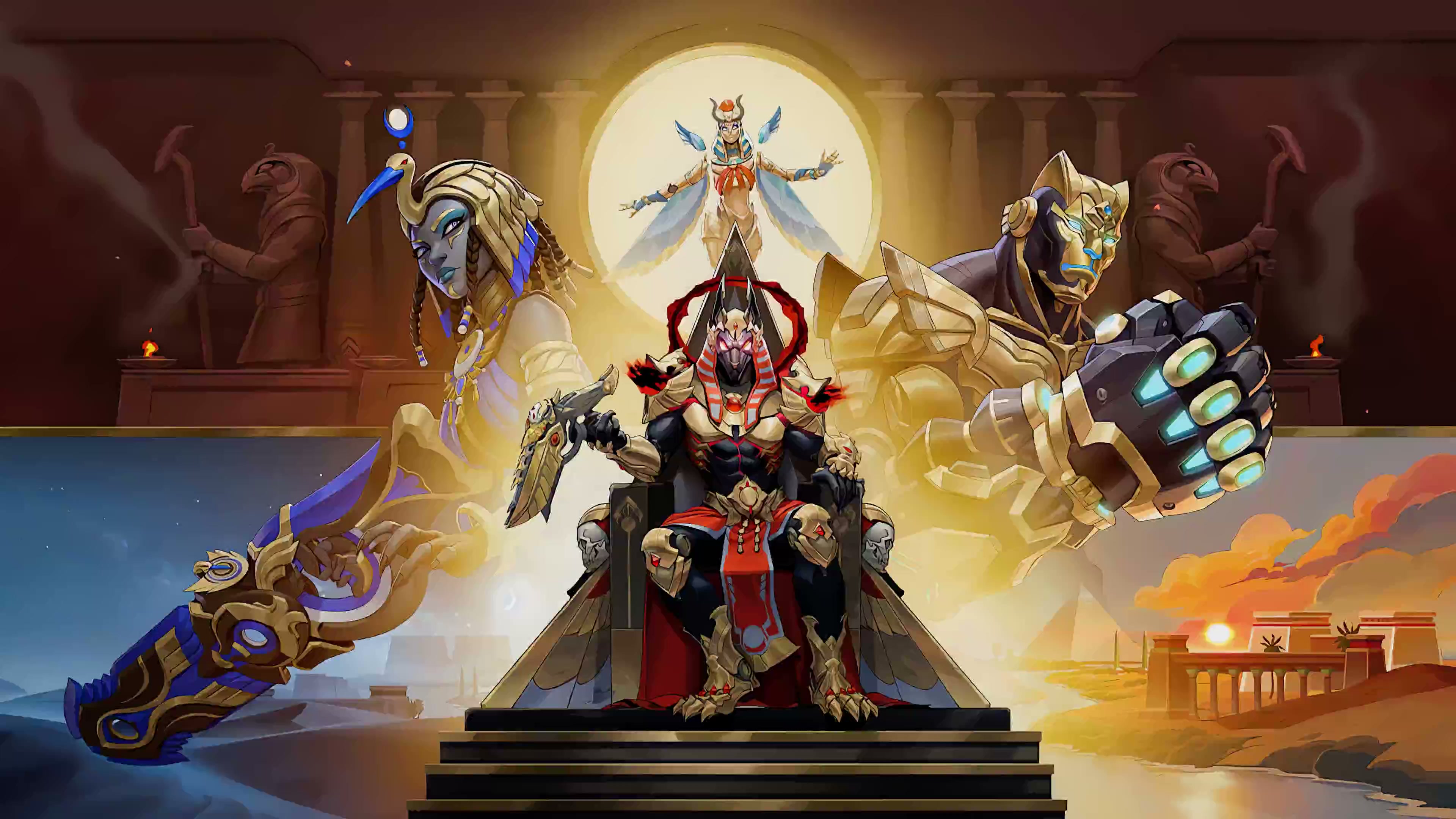 Overwatch: Anubis Reaper Live Wallpaper