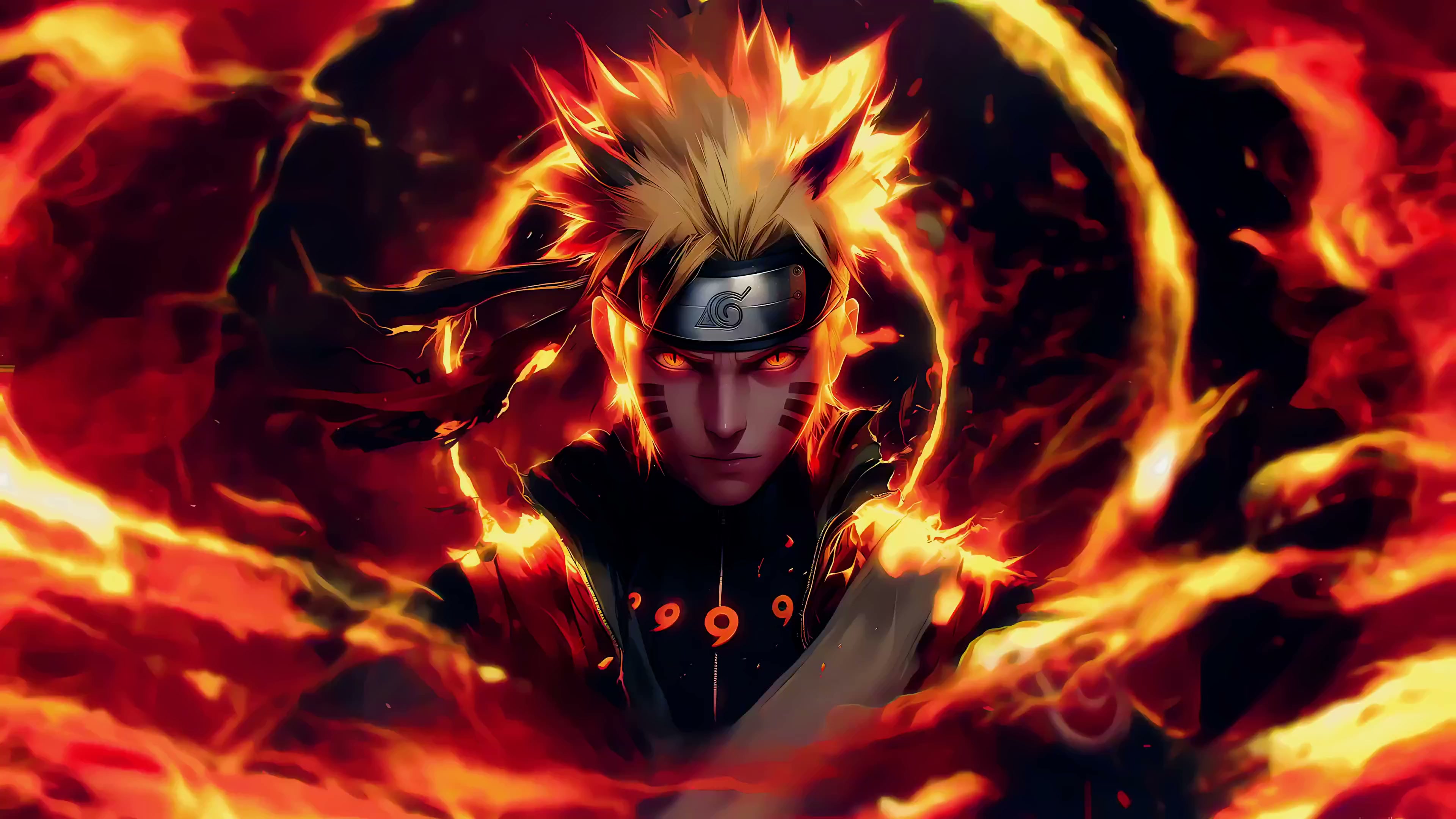 Naruto: Fire Burst Live Wallpaper