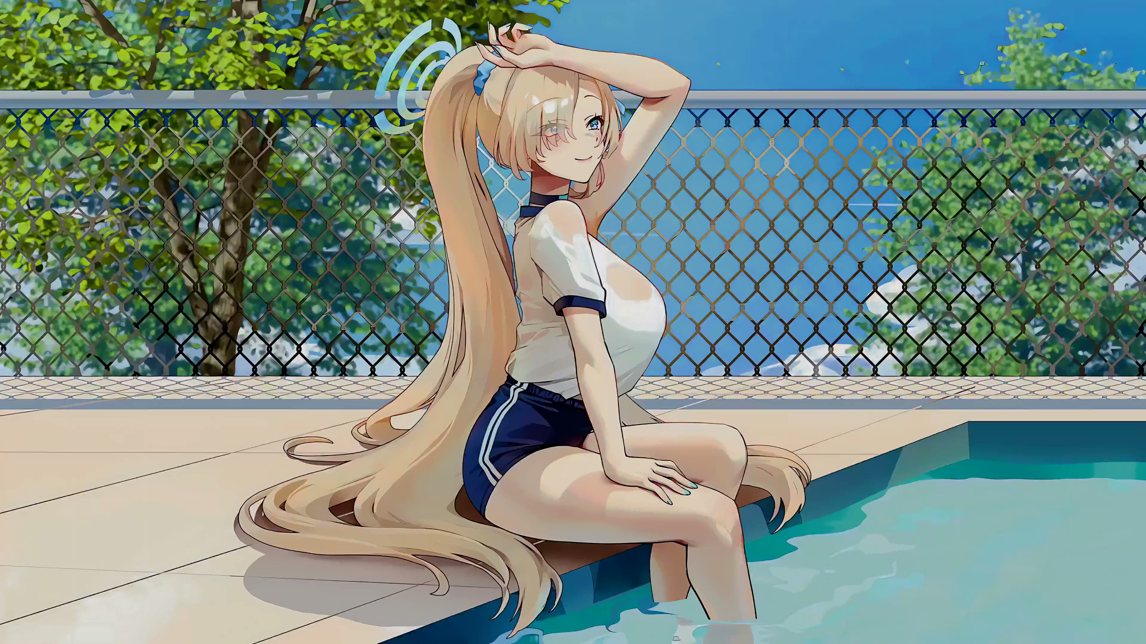 Blue Archive Asuna Live Wallpaper