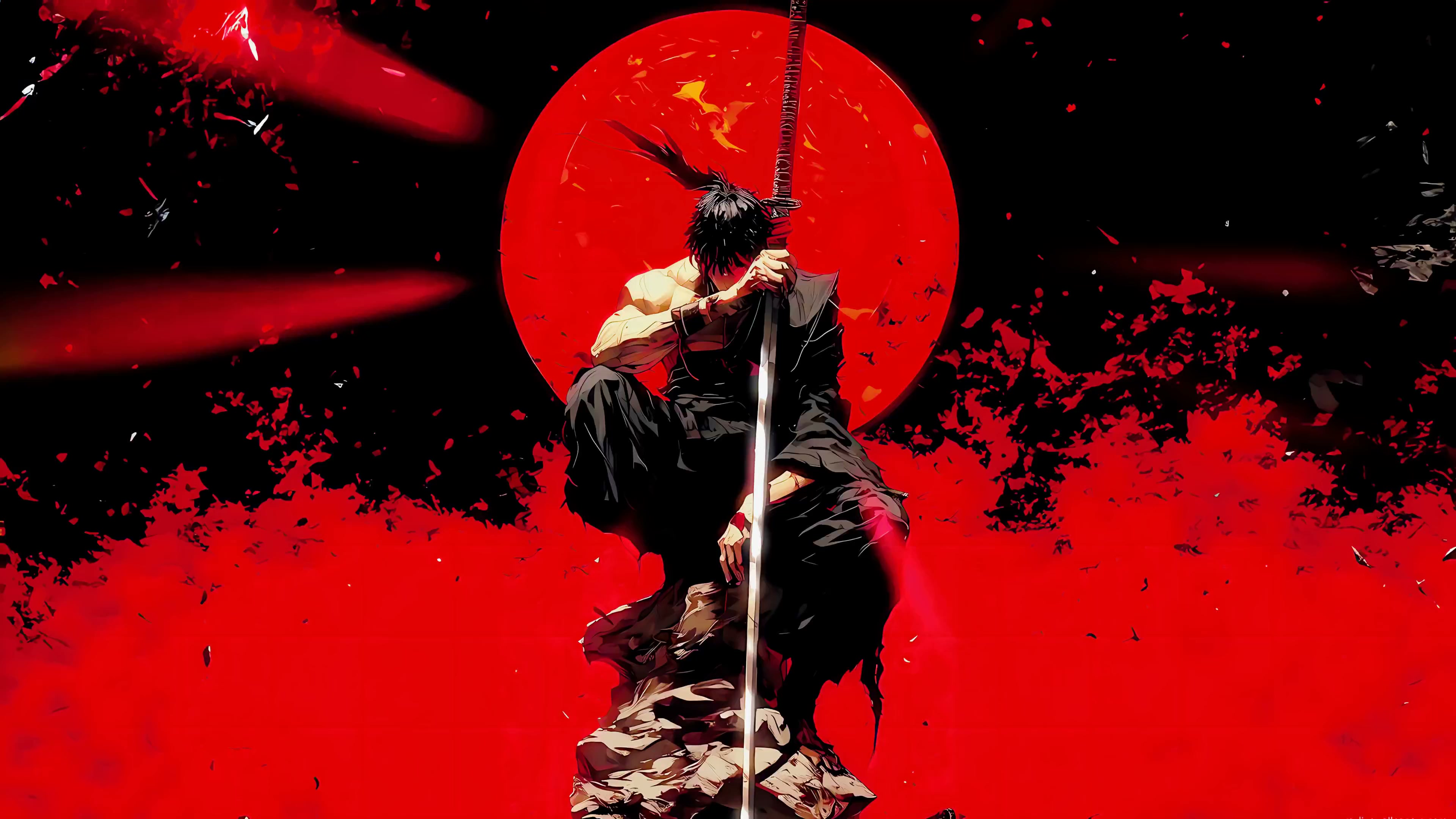 Ronin: Blood Moon Live Wallpaper