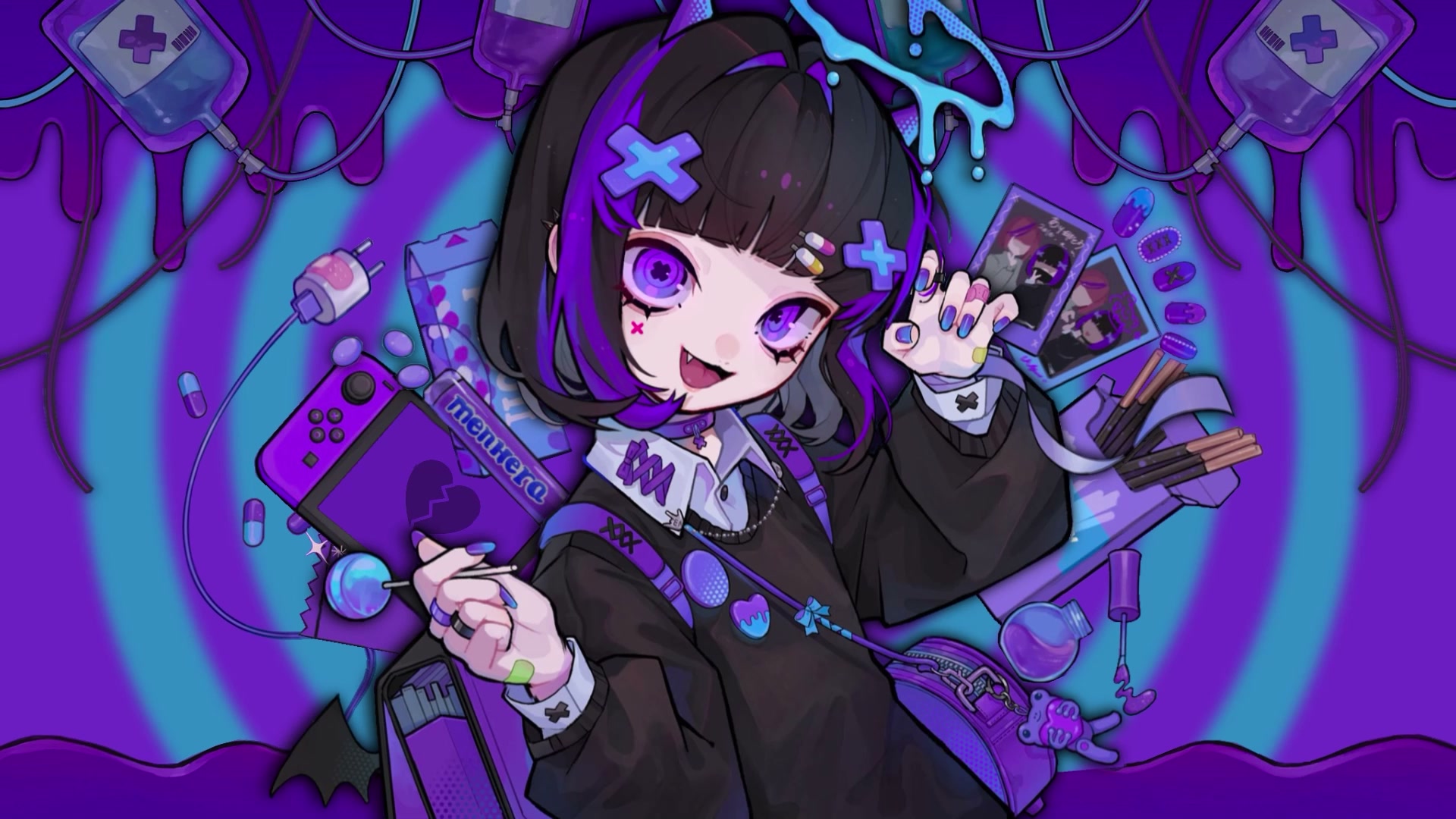 Yami Kawaii Menhera Live Wallpaper